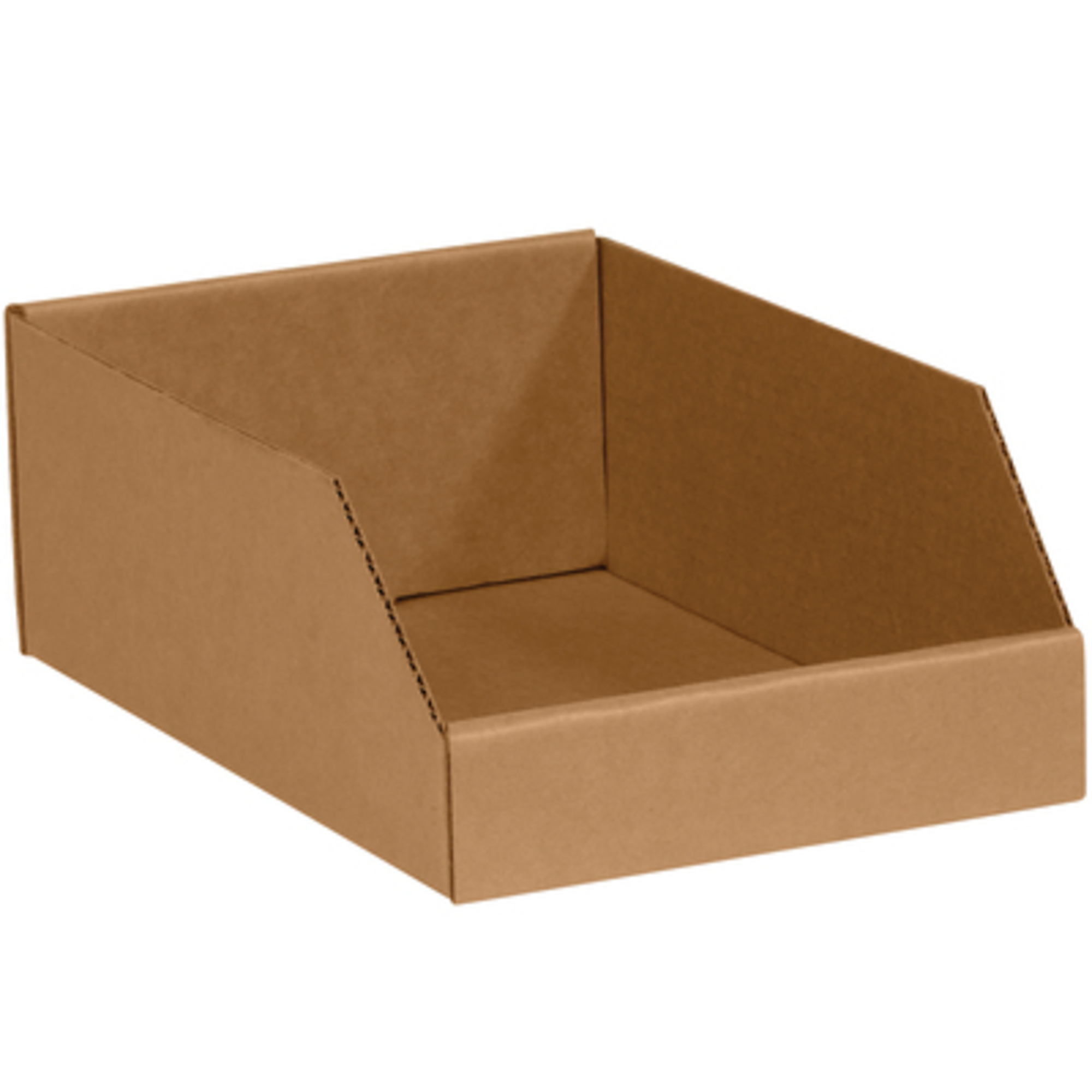 10 x 12 x 4-1/2in. Kraft Bin Boxes 25/CS, Height 4.5 in, Width 10 in, Bins Included (qty.) 25 Model# BINMT1012K