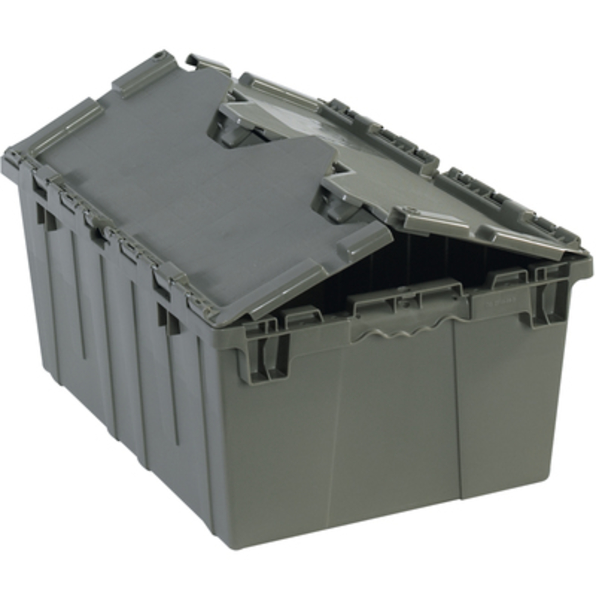 20 1/4 x 14 1/4 x 9 5/8in. Gray Round Trip Tote 1/CS, Height 9.625 in, Width 14.25 in, Bins Included (qty.) 1 Model# BINR110