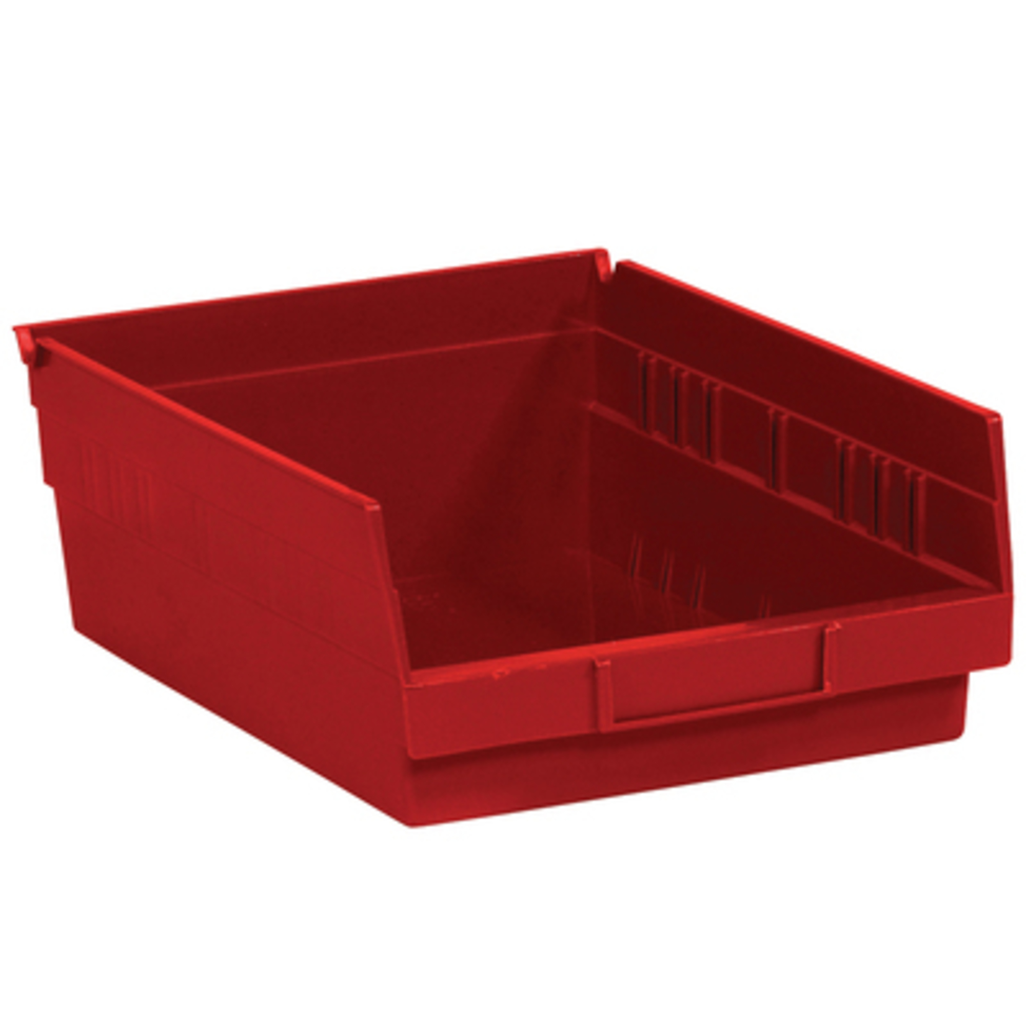 11 5/8 x 8 3/8 x 4in. Red Plastic SBB 20/CS, Height 4 in, Width 8.375 in, Bins Included (qty.) 20 Model# BINPS104R