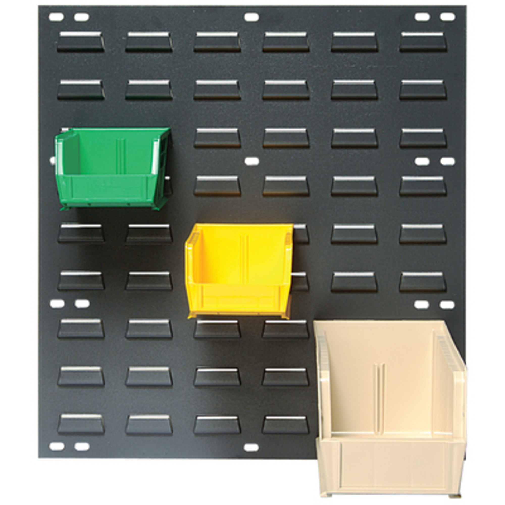 18 x 19in. Wall Mounted Panel Rack 1/CS, Height 19 in, Width 18 in, Bins Included (qty.) 1 Model# BINR1819P