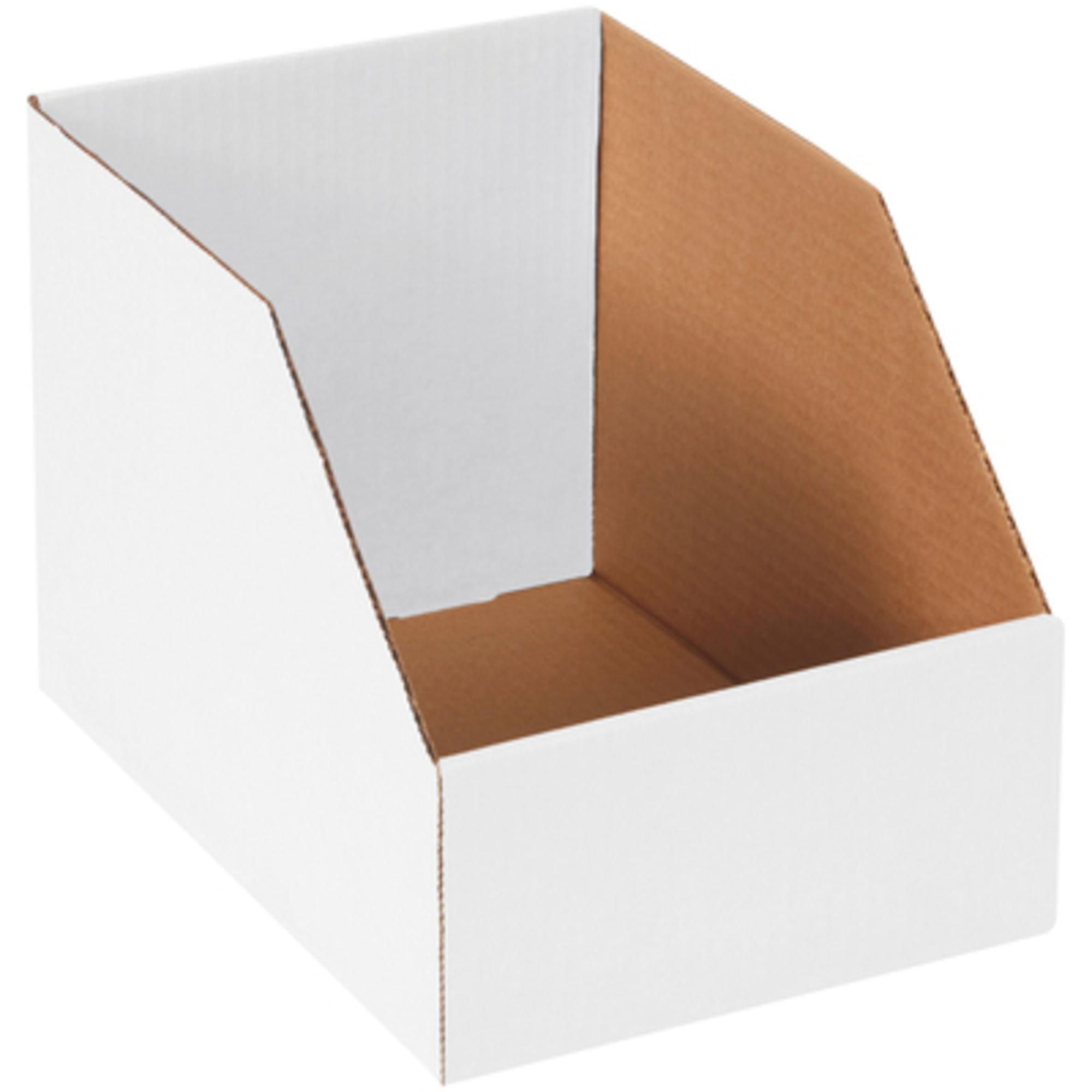 8 x 12 x 8in. Jumbo Bin Boxes 25/CS, Height 8 in, Width 8 in, Bins Included (qty.) 25 Model# BINJ8128