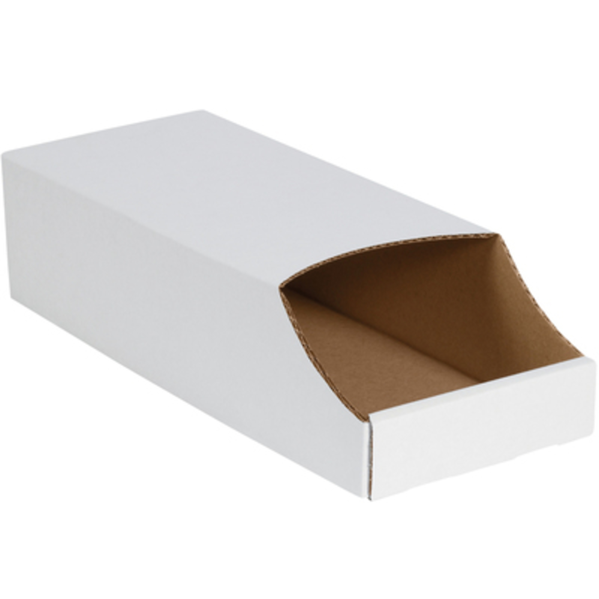 8 x 18 x 4 1/2in. Stackable Bin Boxes 50/CS, Height 4.5 in, Width 8 in, Bins Included (qty.) 50 Model# BINB818