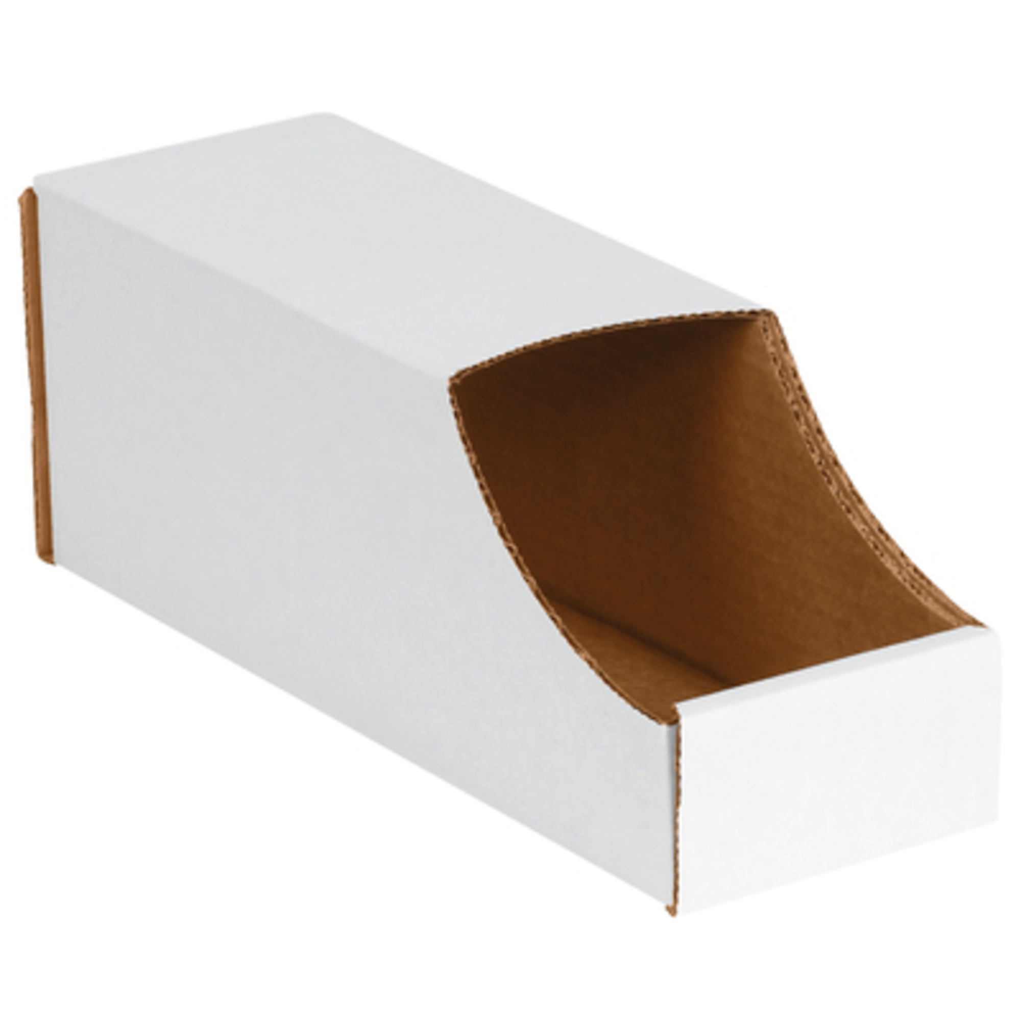 4 x 12 x 4 1/2in. Stackable Bin Boxes 50/CS, Height 4.5 in, Width 4 in, Bins Included (qty.) 50 Model# BINB412