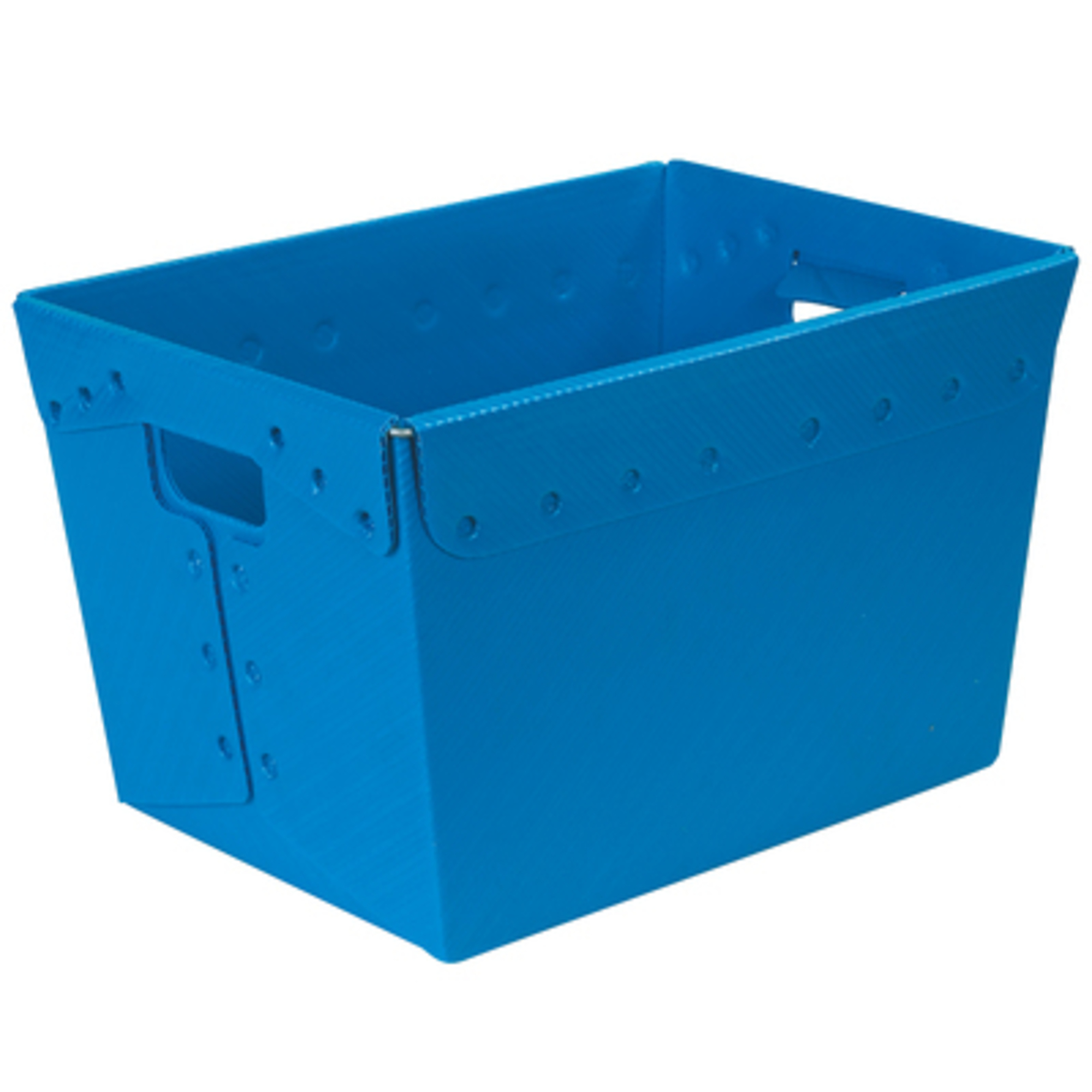 18 x 13 x 12in. Blue Space Age Totes 6/CS, Height 12 in, Width 13 in, Bins Included (qty.) 6 Model# BINS185