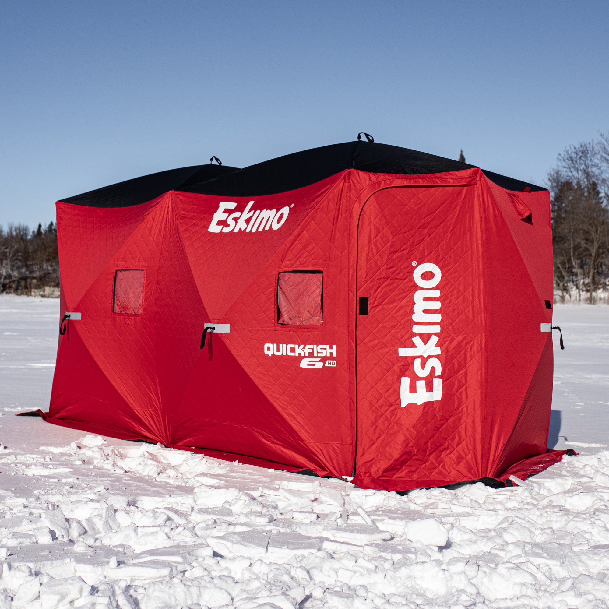 Eskimo, QuickFish 6HD Portable Ice Shelter, 6-Person, Model# 46076