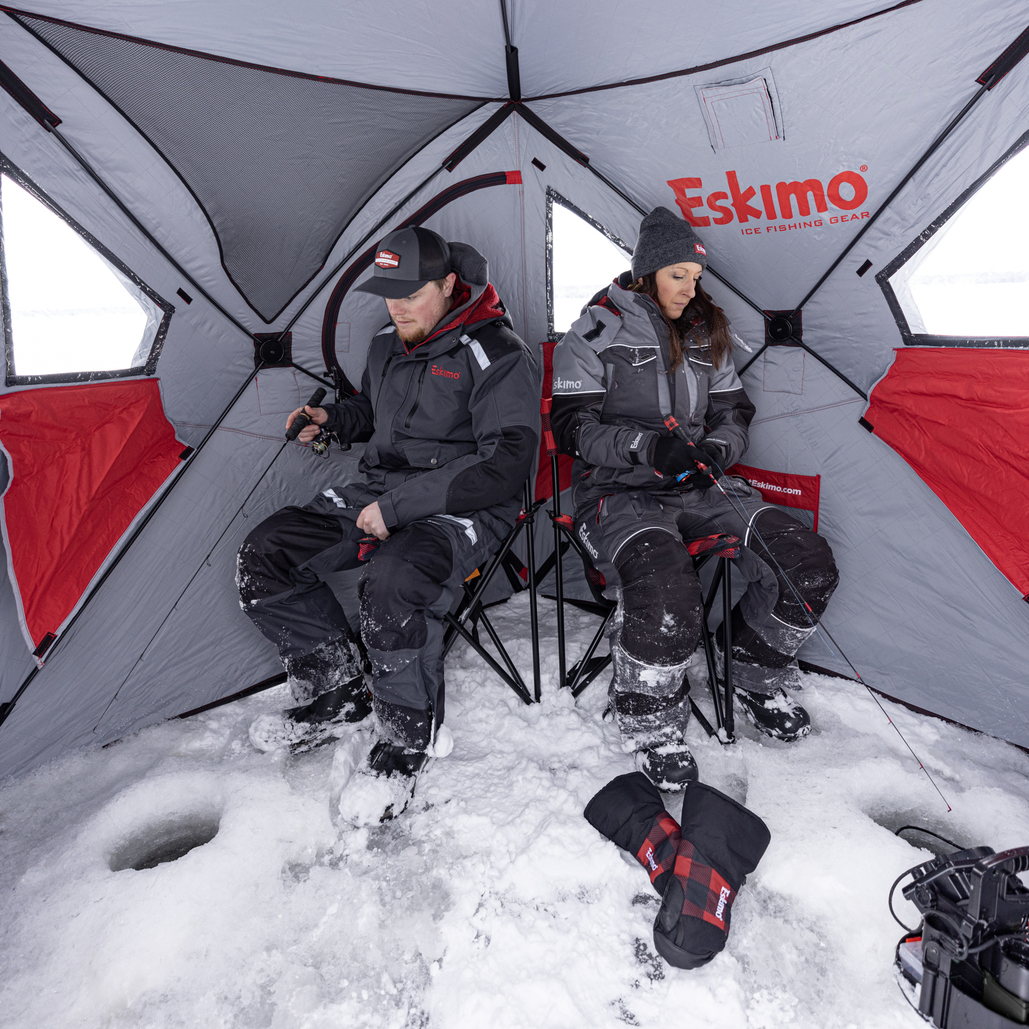 Eskimo Outbreak 350xd Eskimo Ice Fishing Tents Eskimo Outbreak