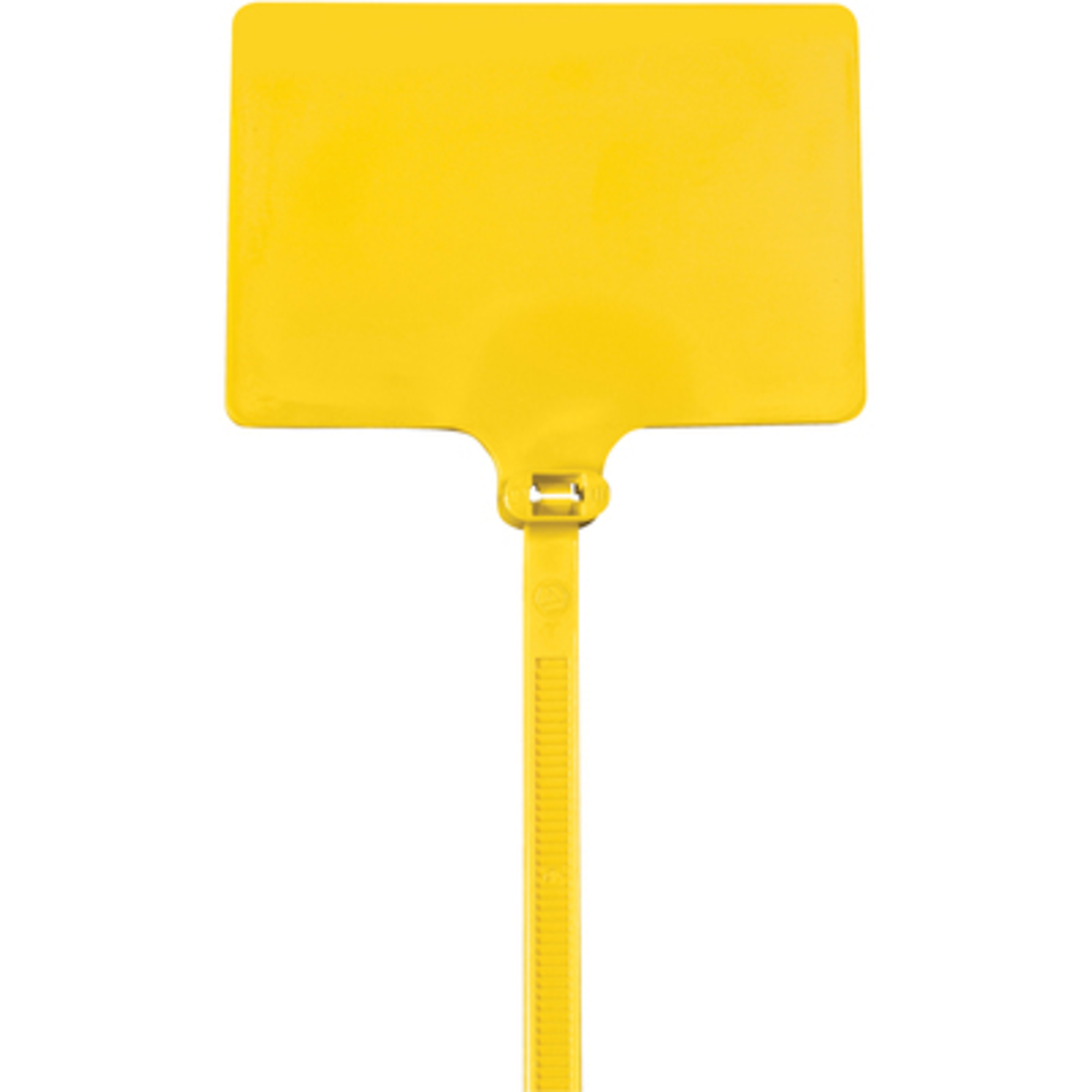 6in. 120# Yellow Identification Cable Ties 100/CS, Pieces (qty.) 100 Model# CTID82
