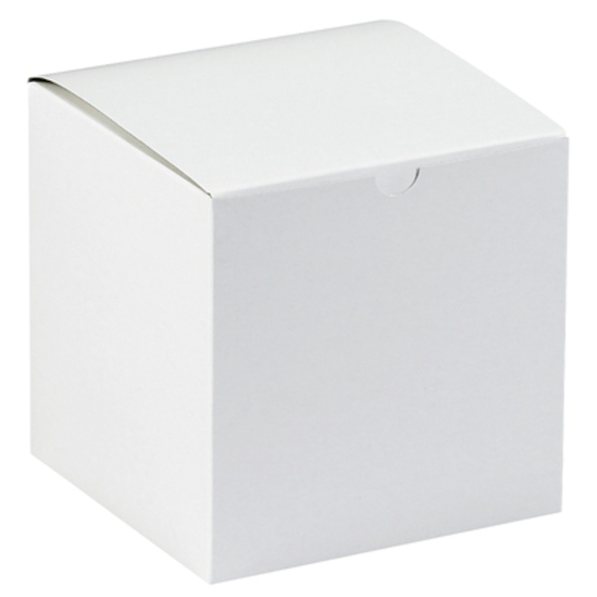7 x 7 x 7in. White Gift Boxes 100/CS, Model# GB777