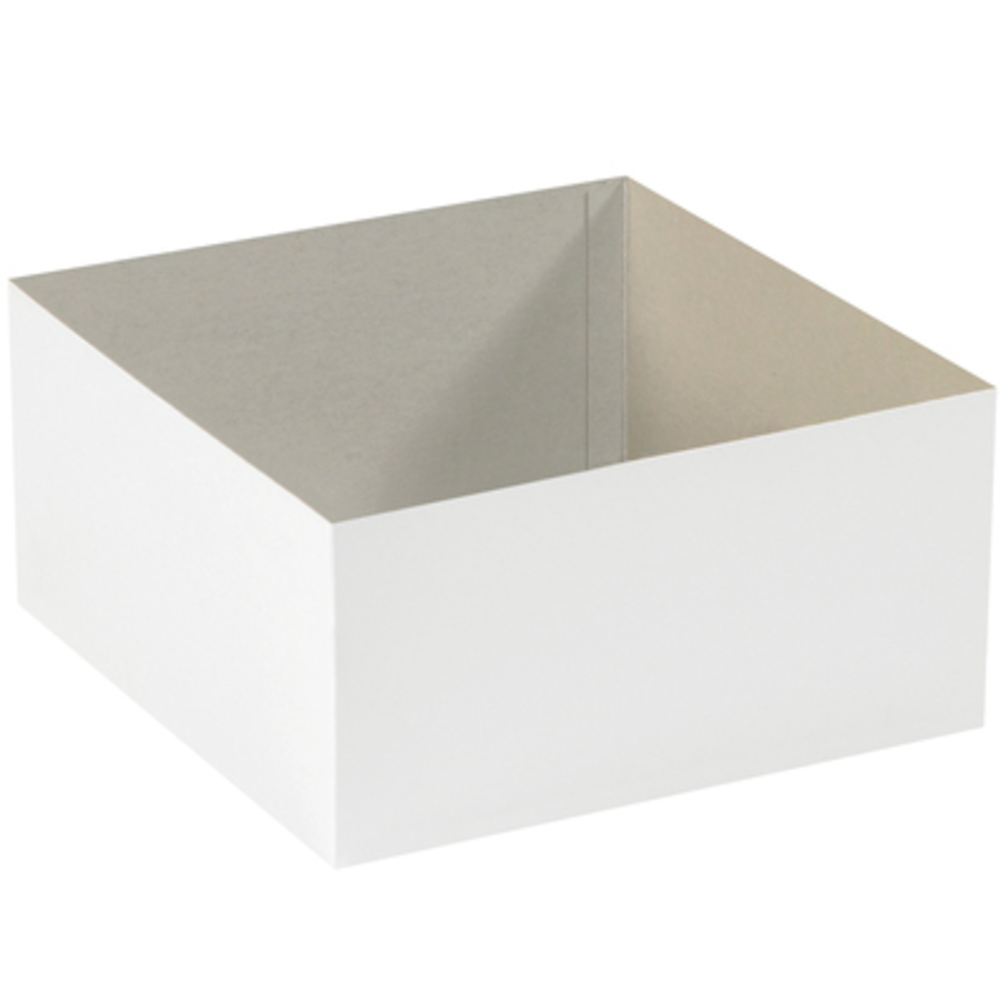 19 x 12 x 6in. White Deluxe Gift Box Bottoms 50/CS, Model# DGB19126W