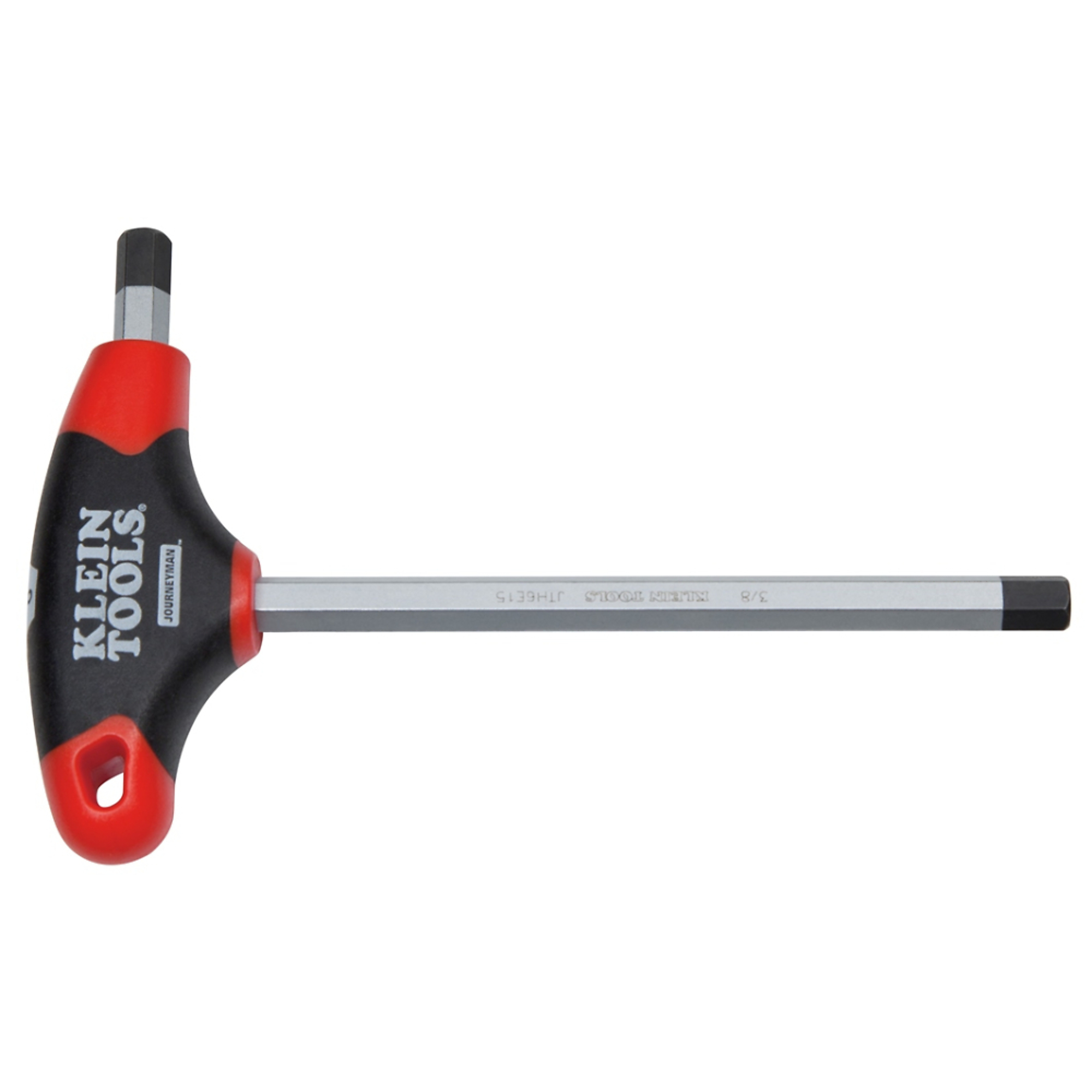 Klein Tools, 3/8in. Hex Key, Journeyman T-Handle, 6in., Pieces (qty.) 1 Model# JTH6E15