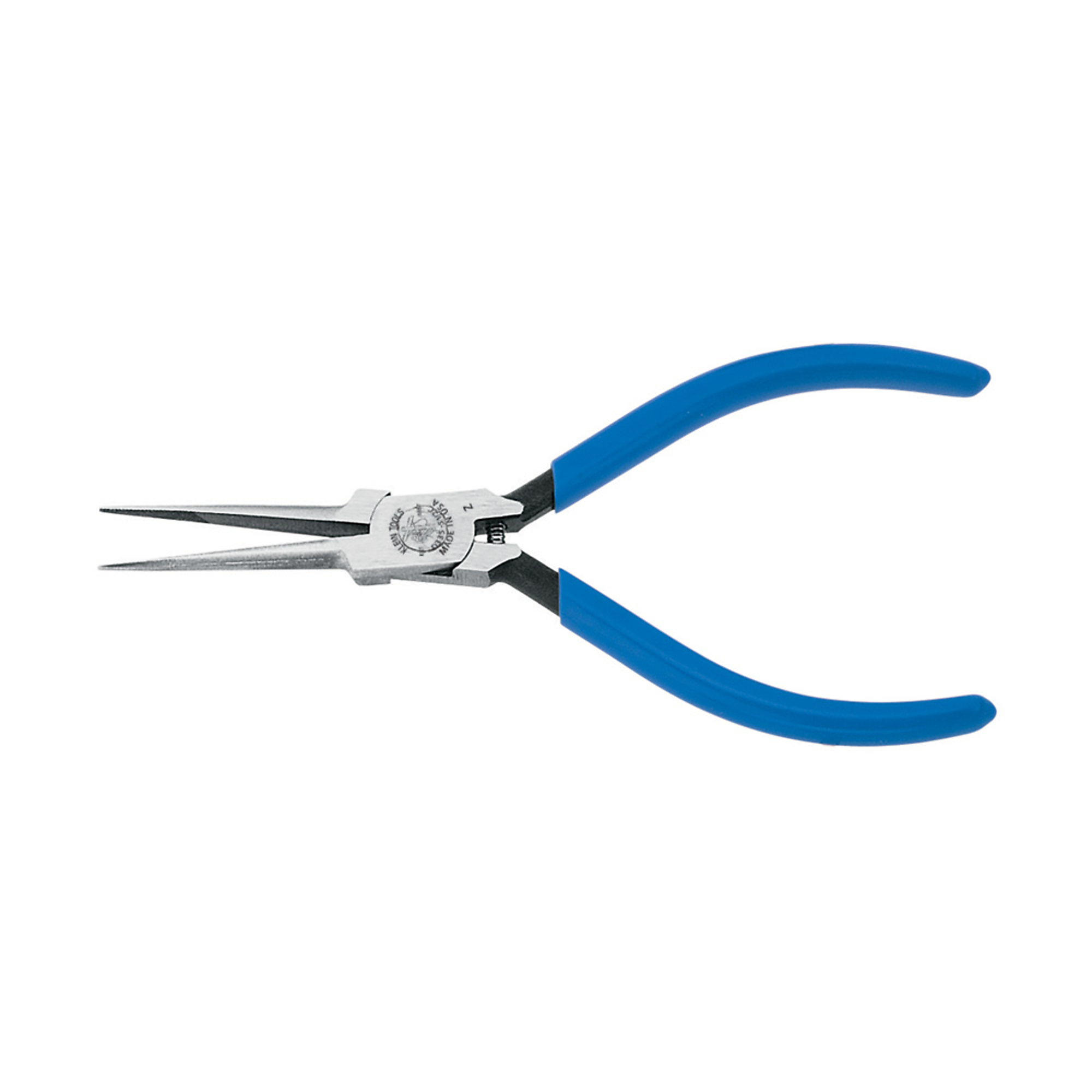 Klein Tools, Pliers, Long Needle Nose Pliers, Extra Slim, 5in.c, Pieces (qty.) 1 Material Steel, Jaw Capacity 2.62 in, Model# D335-51/2C