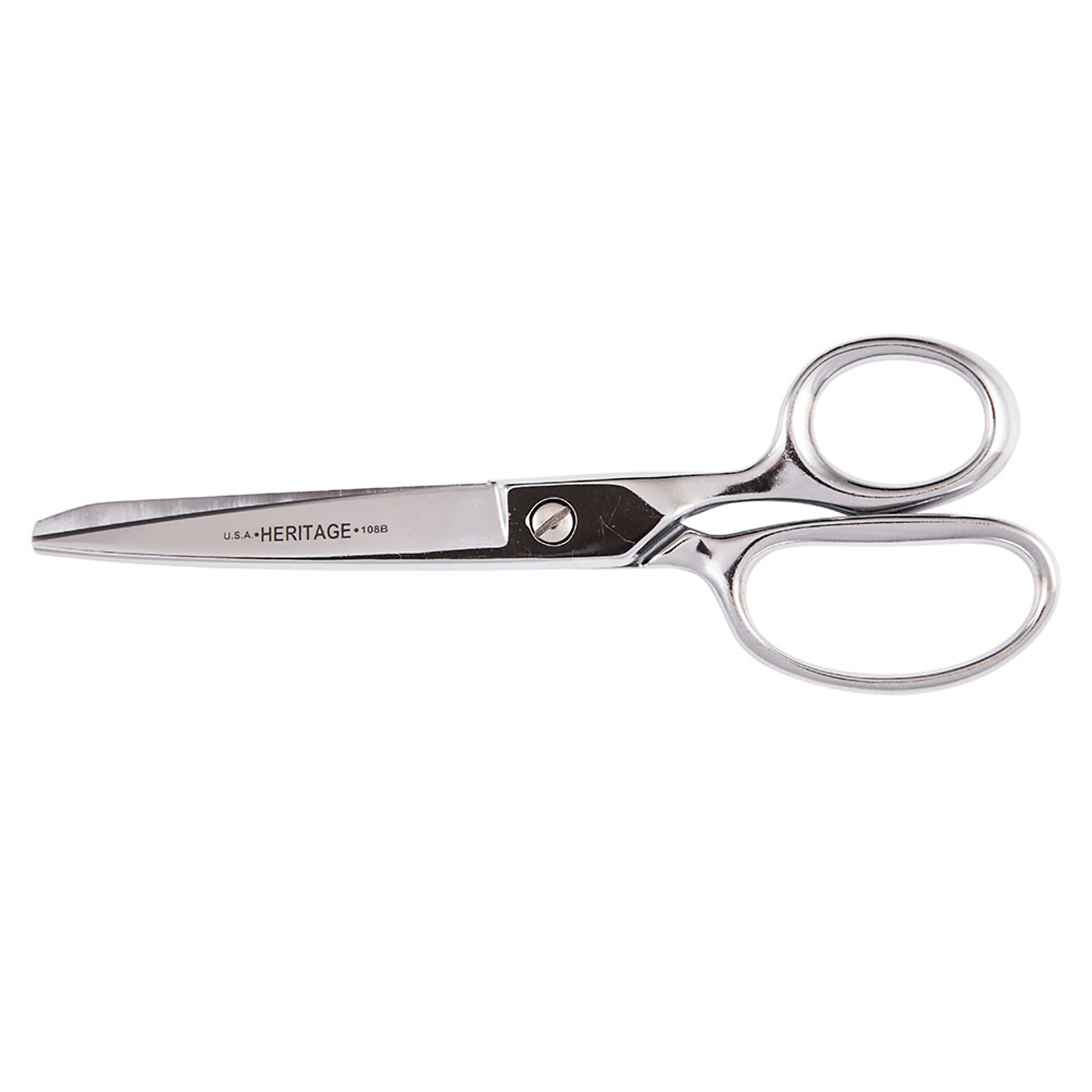 Klein Tools, Straight Trimmer, Blunt Tips, 8in., Blade Size 4 in, Tool Length 8.25 in, Model# G108B