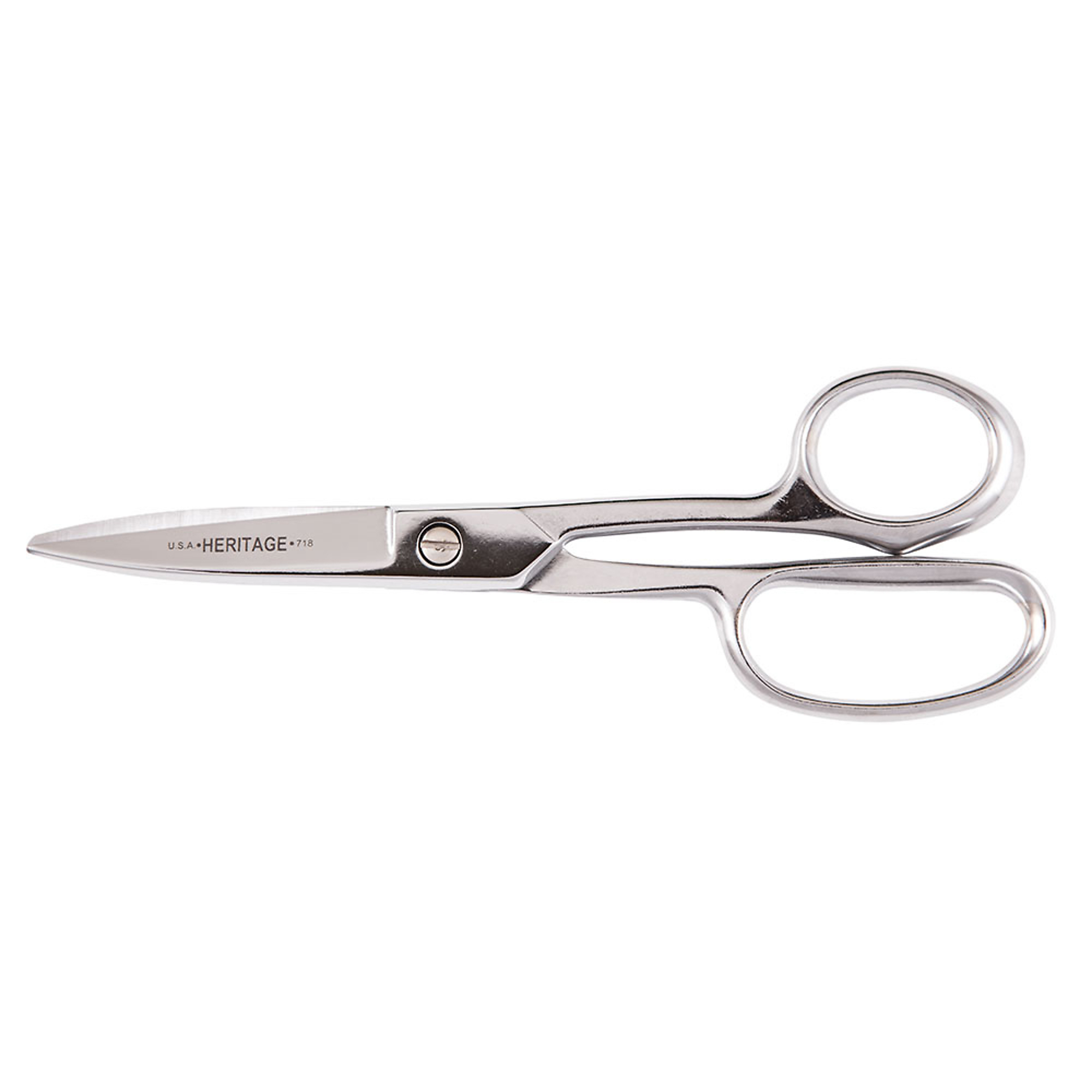 Klein Tools, Heavy Duty Utility Shear, 8-5/8in., Blade Size 3 in, Tool Length 7.13 in, Model# G718HC