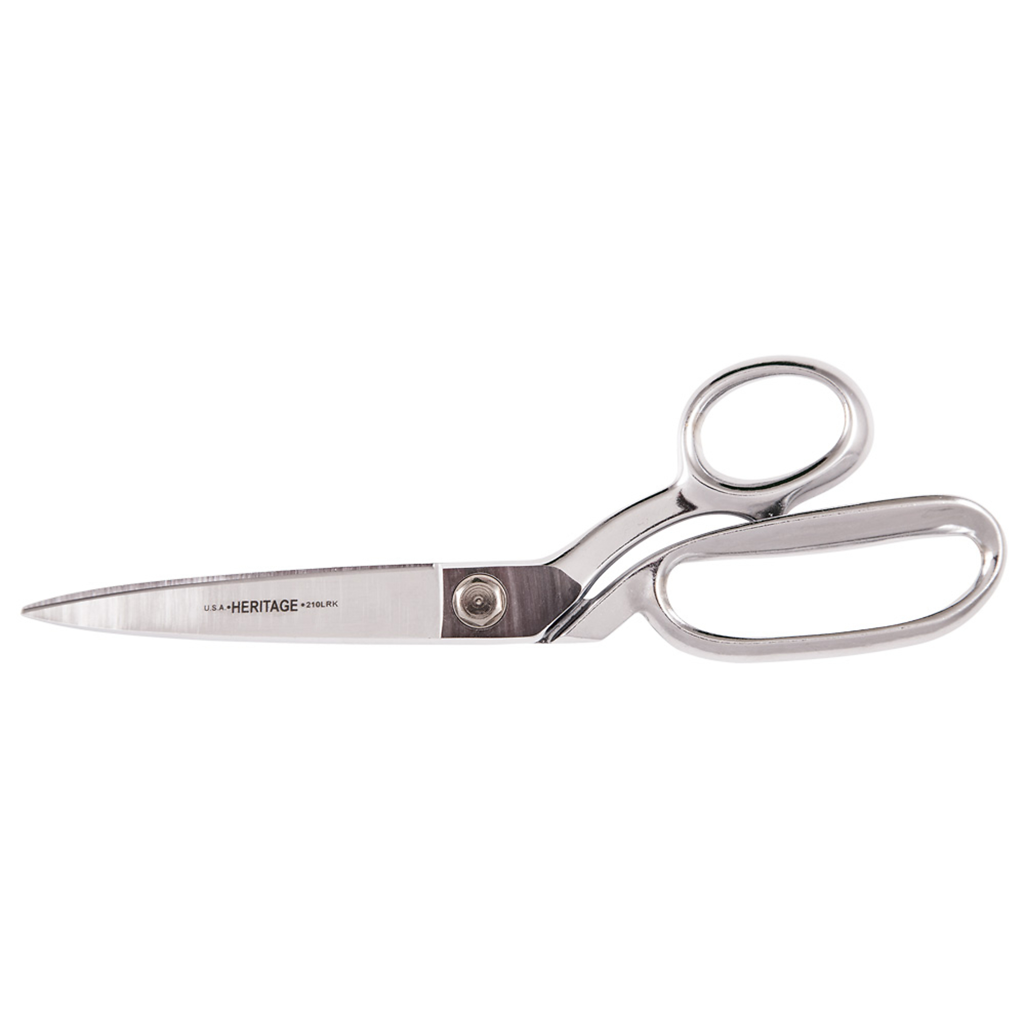 Klein Tools, Bent Trimmer with Large Ring, Knife Edge, 11in., Blade Size 4.75 in, Tool Length 11.25 in, Model# G210LRK