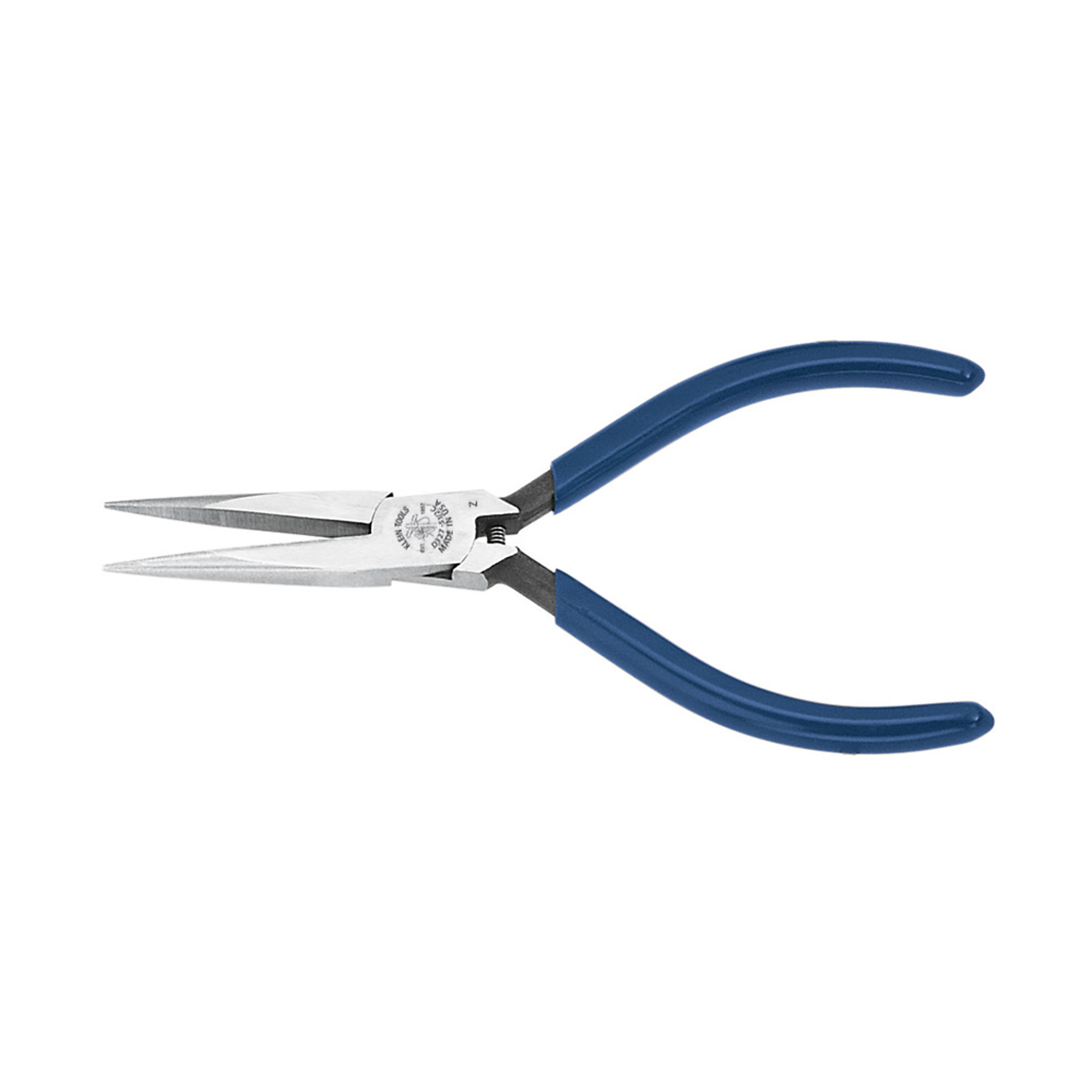 Klein Tools, Pliers, Needle Nose Pliers, Slim, 1/16in. Point, Pieces (qty.) 1 Material Steel, Jaw Capacity 2.56 in, Model# D327-51/2C