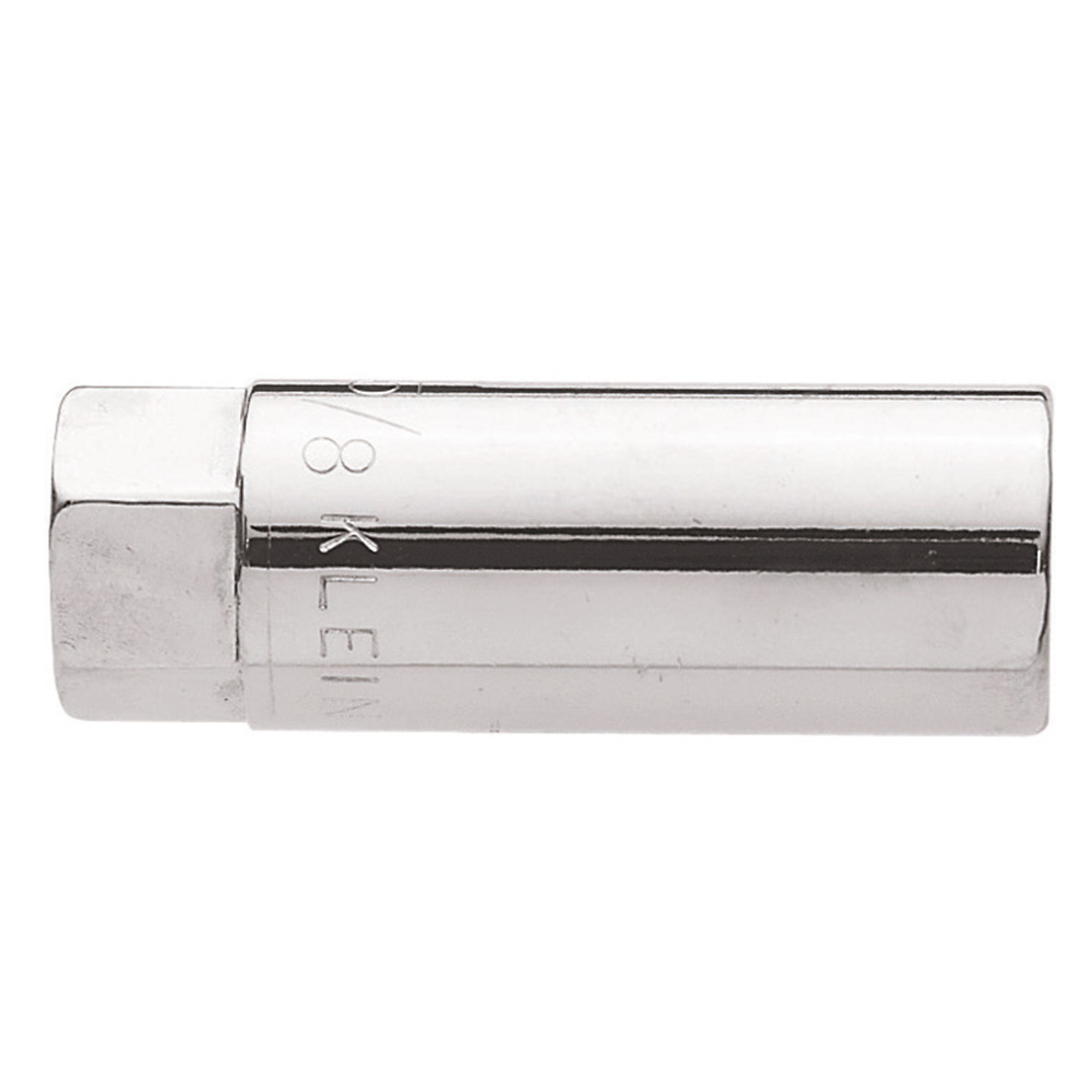 Klein Tools, 5/8in. Spark Plug Socket 1/2in. Drive, Socket Size 5/8 in, Drive Size 1/2 in, Model# 65823