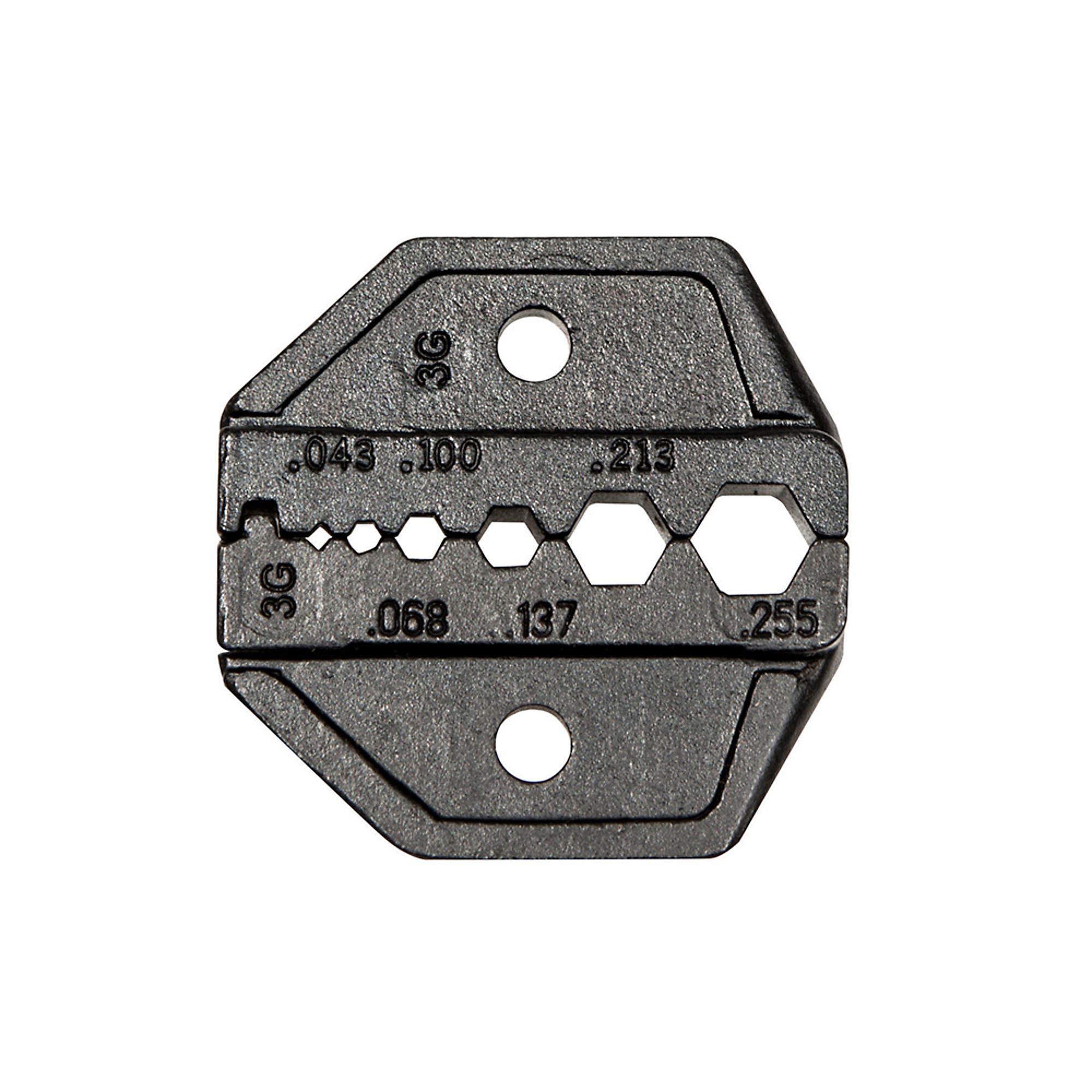 Klein Tools, Crimp Die Set for RG58/RG59 RG62 RG174 FO, Pieces (qty.) 2 Measurement Standard Standard (SAE), Model# VDV201-040