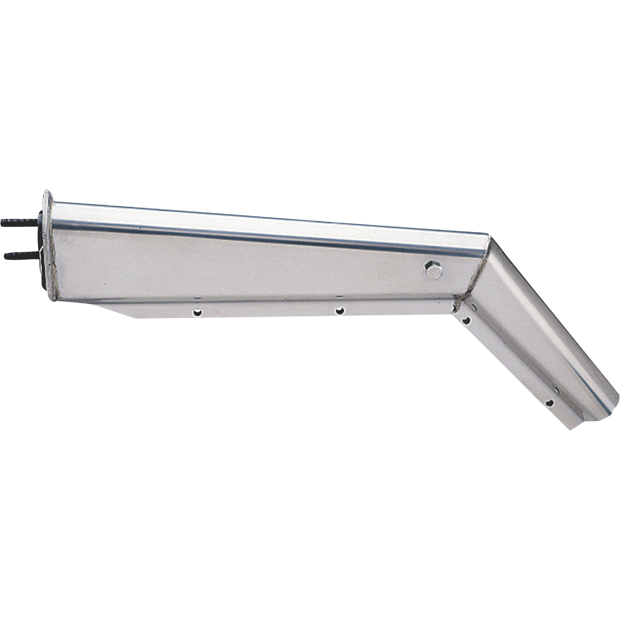 TRUX Accessories Stainless Steel Standard Semi-Truck Mud Flap Hangers, Pair, 30in., 45°, Model# TU-9223