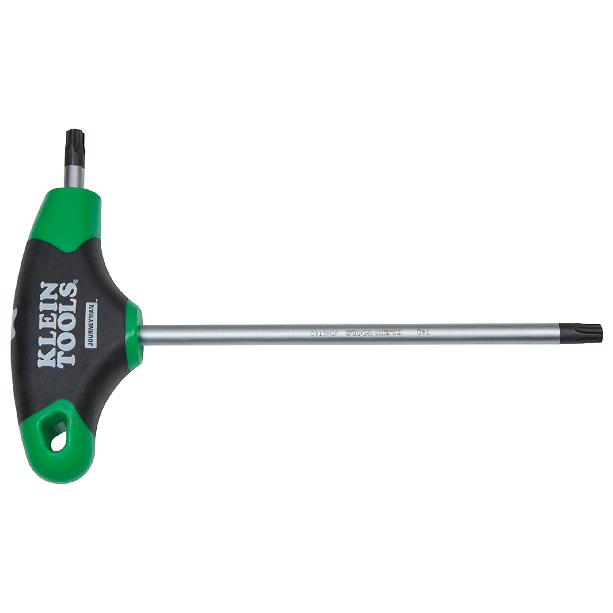 Klein Tools, T40 TORX Hex Key, Journeyman&nbsp;T-Handle, 6in., Pieces (qty.) 1 Model# JTH6T40