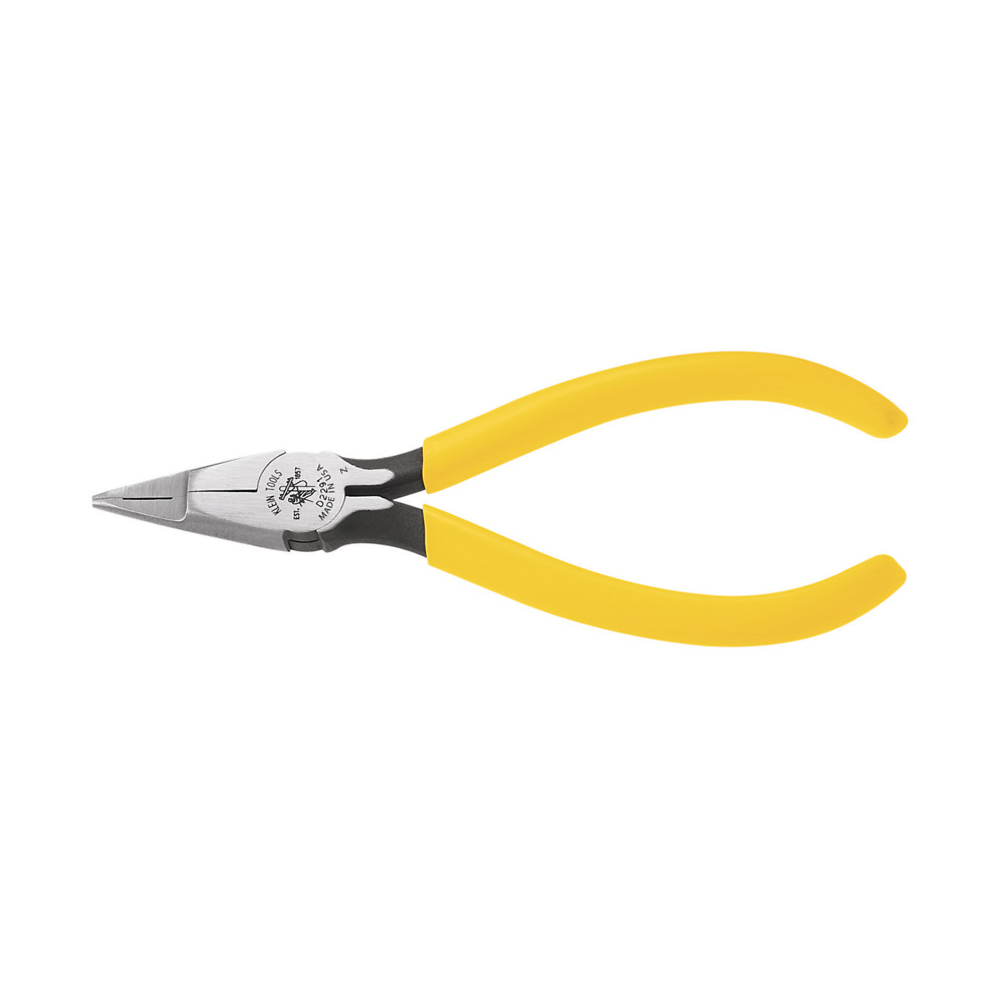 Klein Tools, Short-Nose Telephone Work Pliers, Stripping, Pieces (qty.) 1 Material Steel, Jaw Capacity 1.13 in, Model# D2291