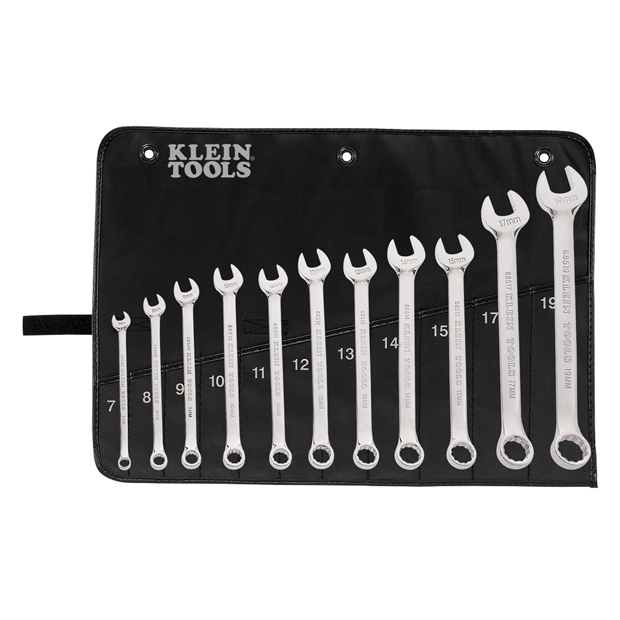 Klein Tools, Metric Combination Wrench Set, 11-Piece, Model# 68502 ...