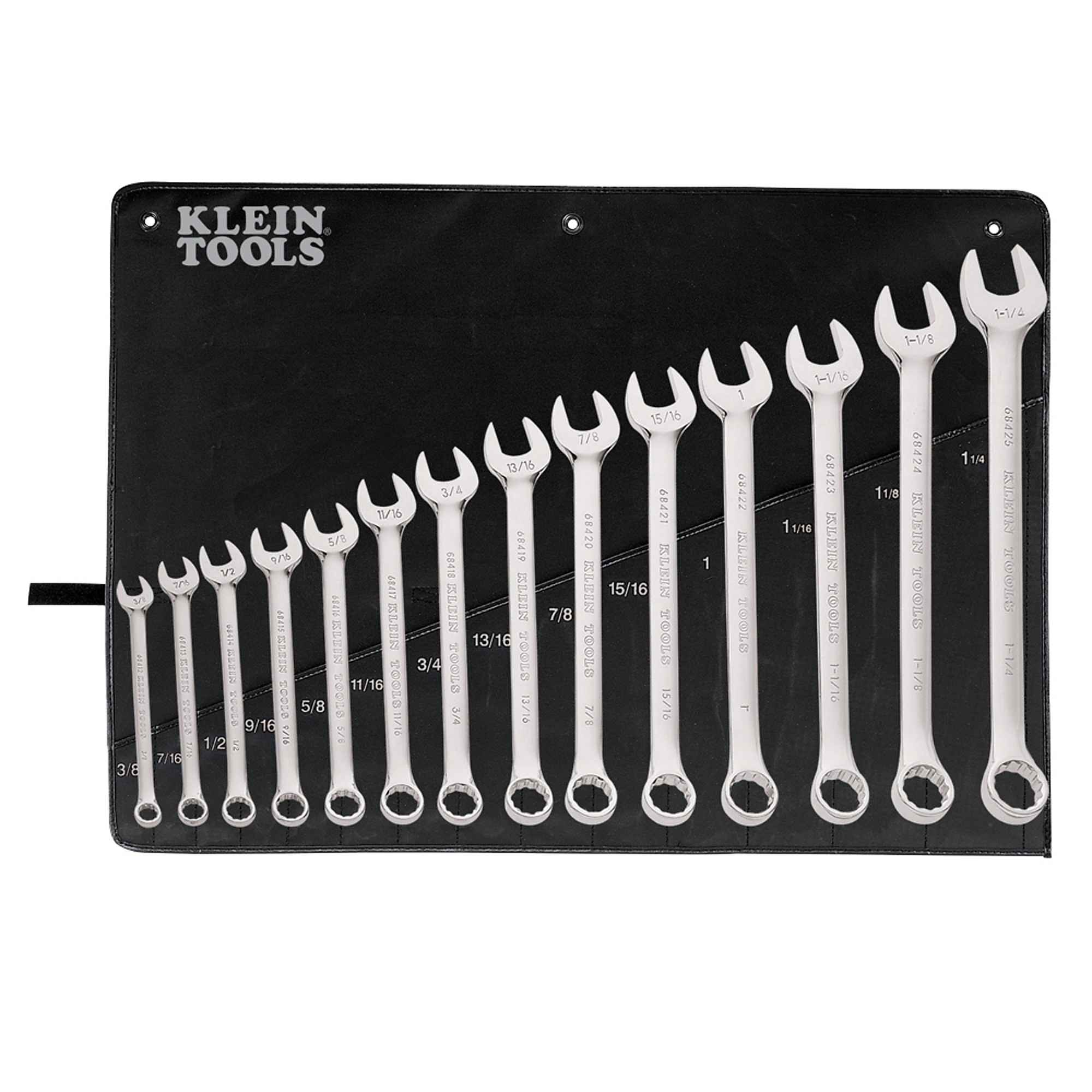 Klein Tools, Combination Wrench Set, 14-Piece, Model# 68406