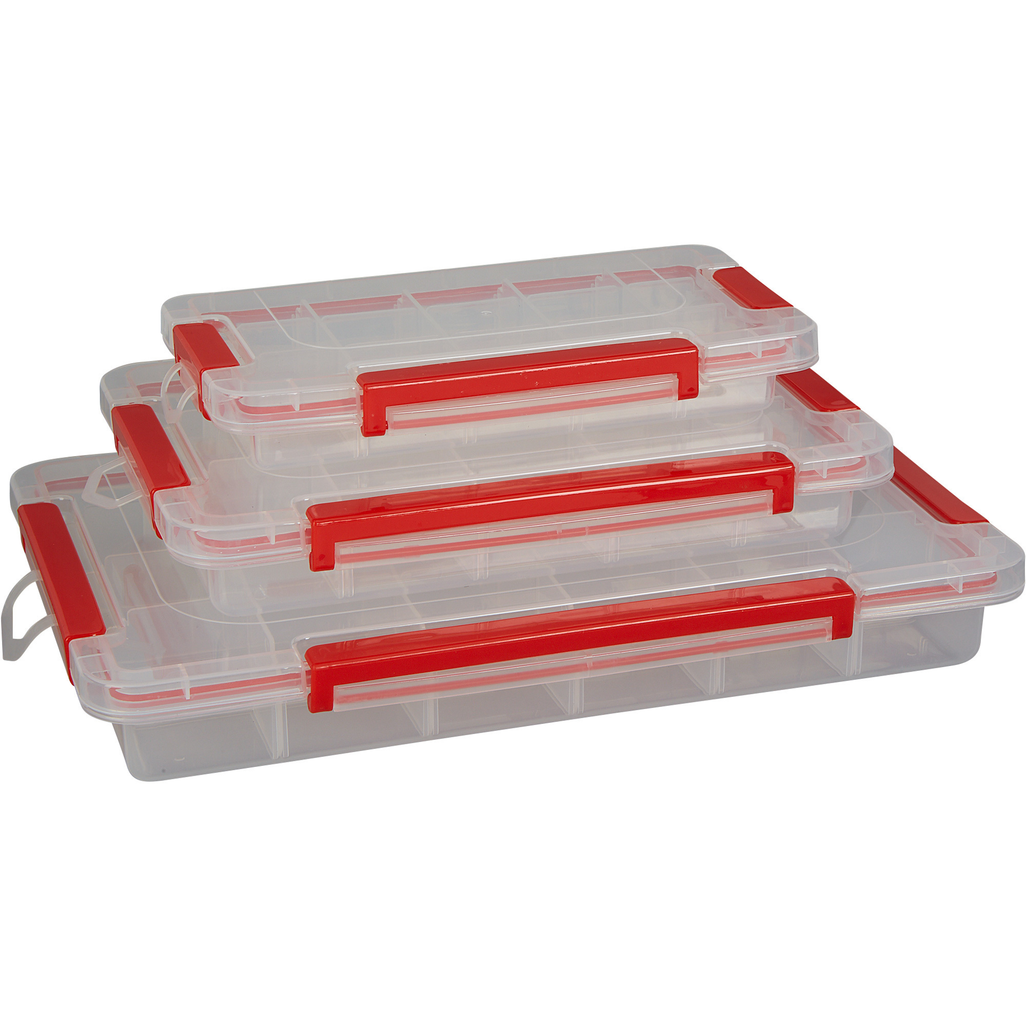 Small Clear Storage Containers - 3 Pc.