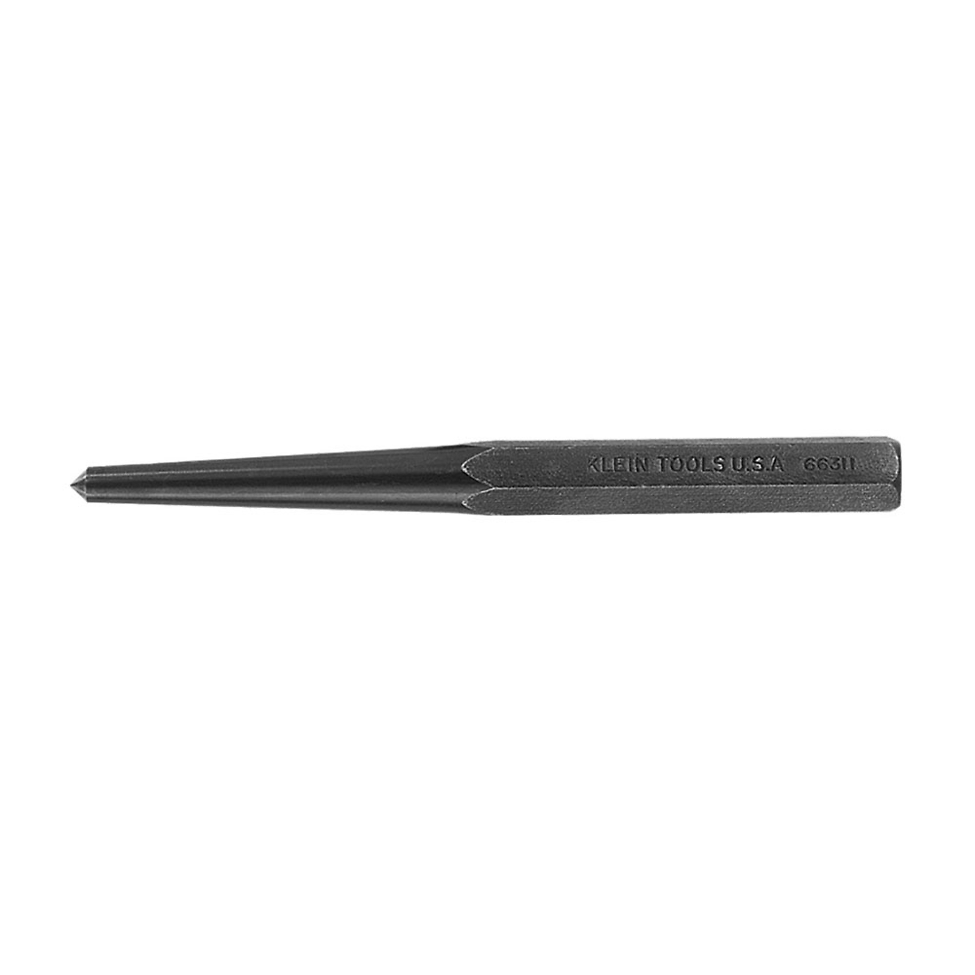 Klein Tools, 5/16in. Center Punch, 4-1/2in. Length, Product Type Center Punch, Pieces (qty.) 1 Model# 66311