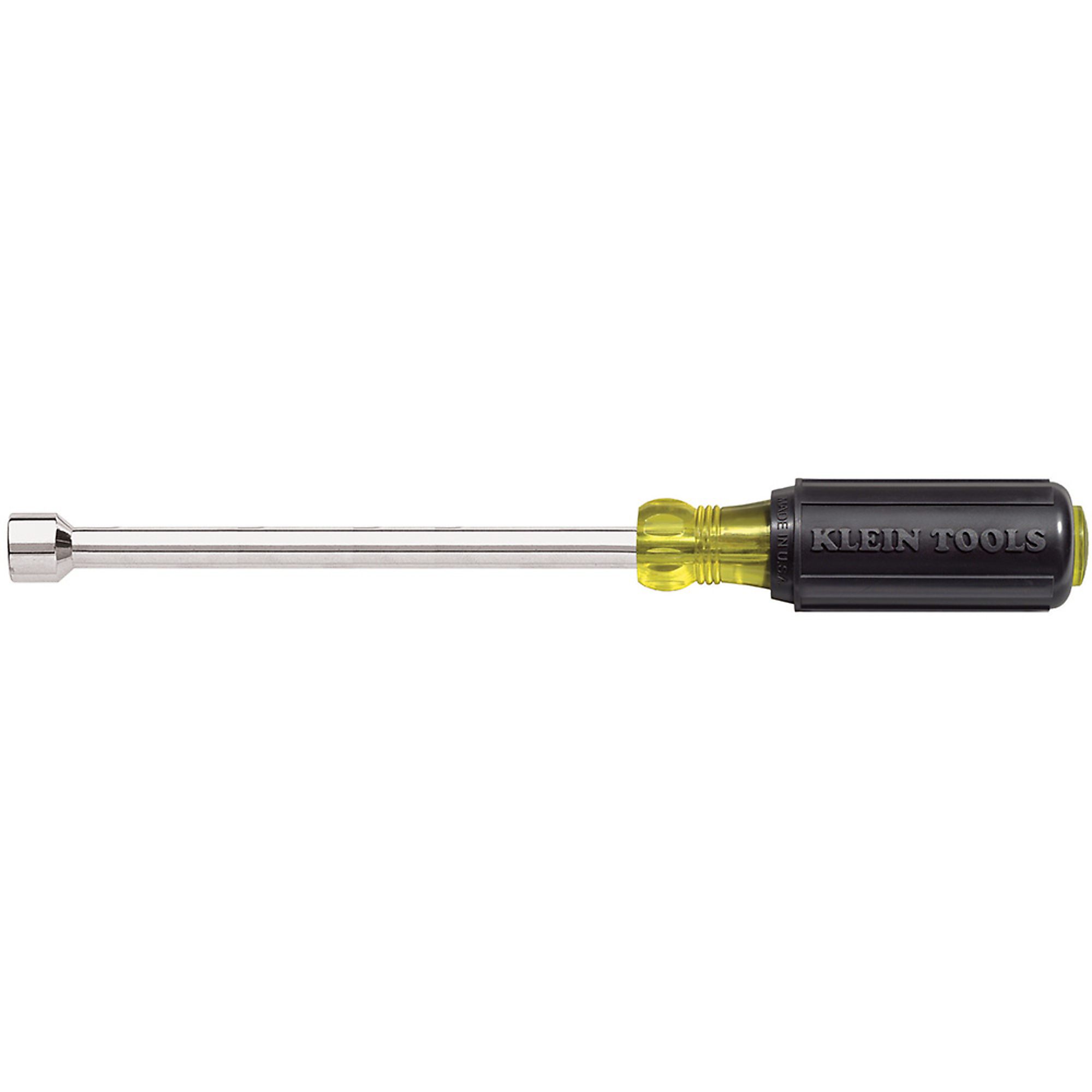 Klein Tools, 11/32in. Nut Driver 6in. Hollow Shaft, Model# 646-11/32