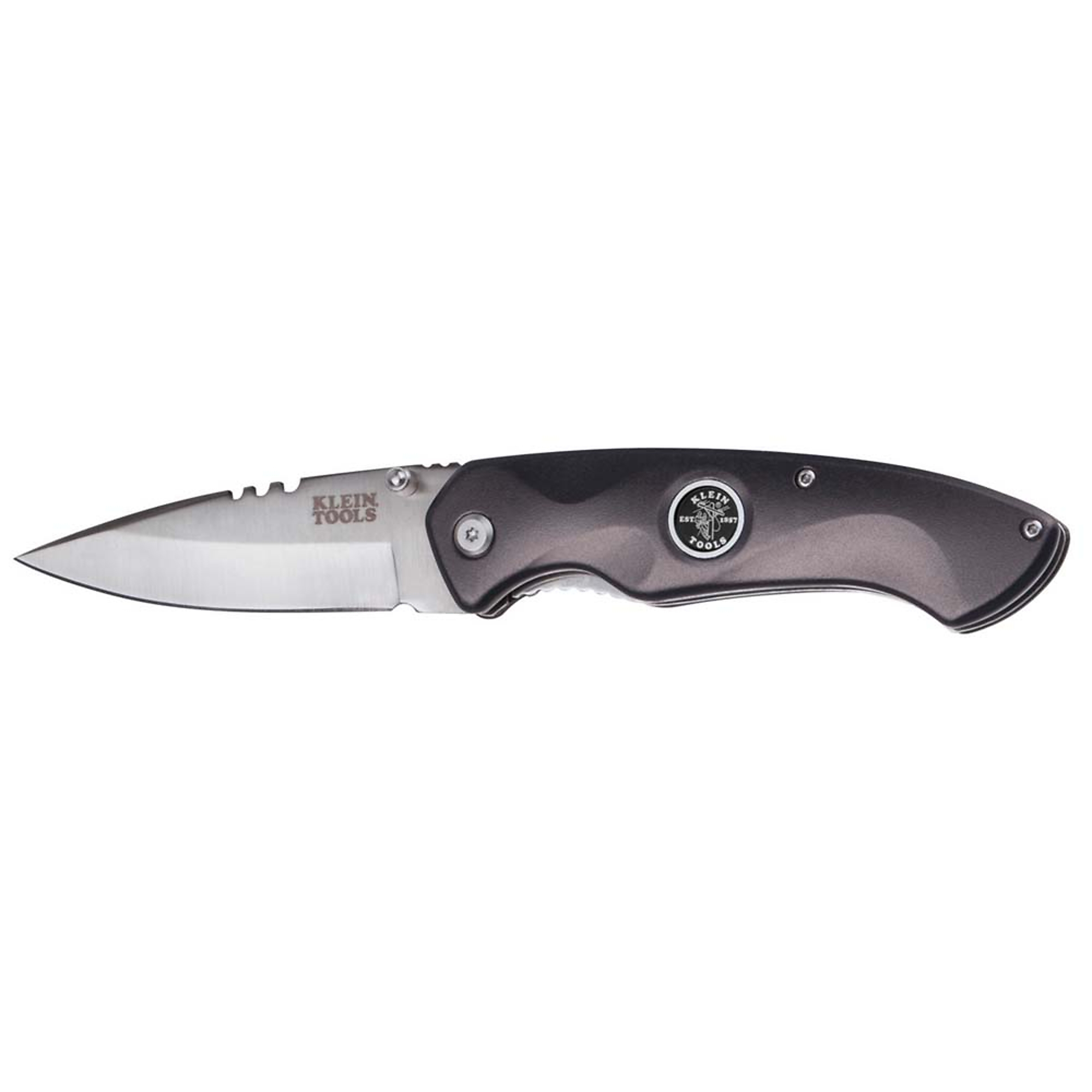 Klein Tools, Electrician's Pocket Knife, Blades (qty.) 1 Knives (qty.) 1 Folding, Model# 44201