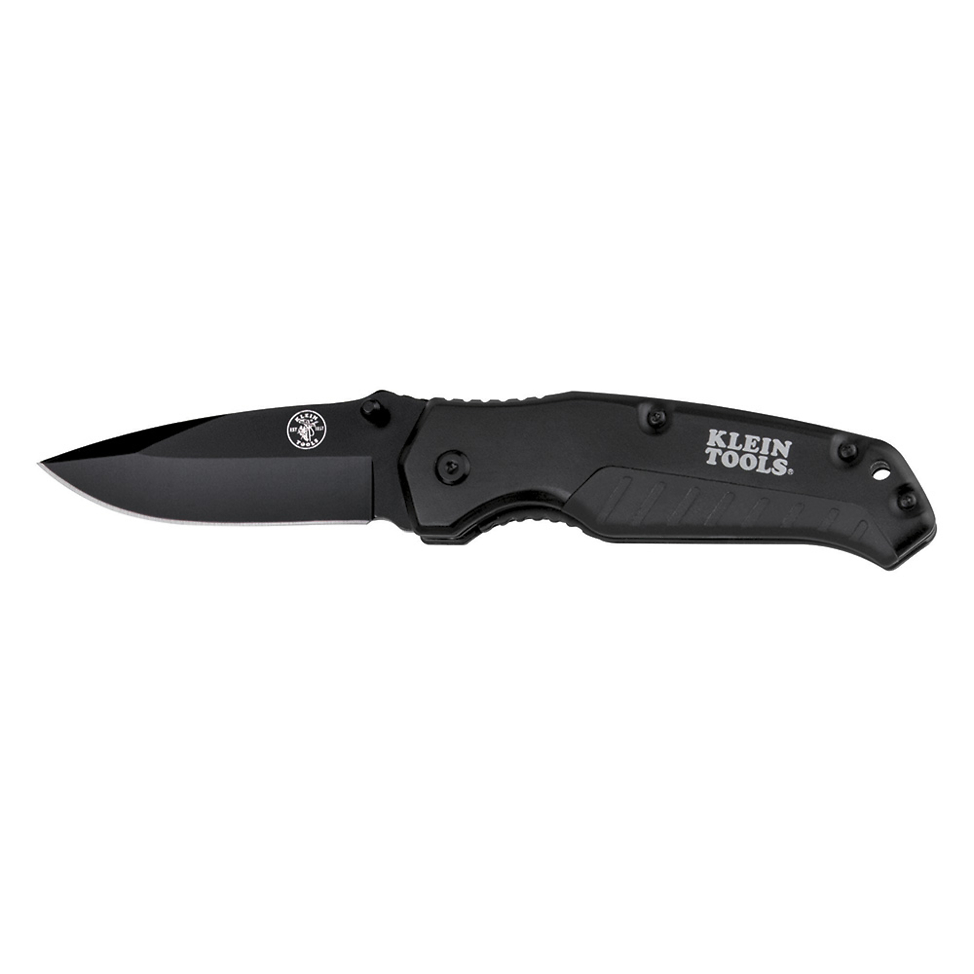 Klein Tools, Pocket Knife, Black, Drop Point Blade, Blades (qty.) 1 Knives (qty.) 1 Folding, Model# 44220