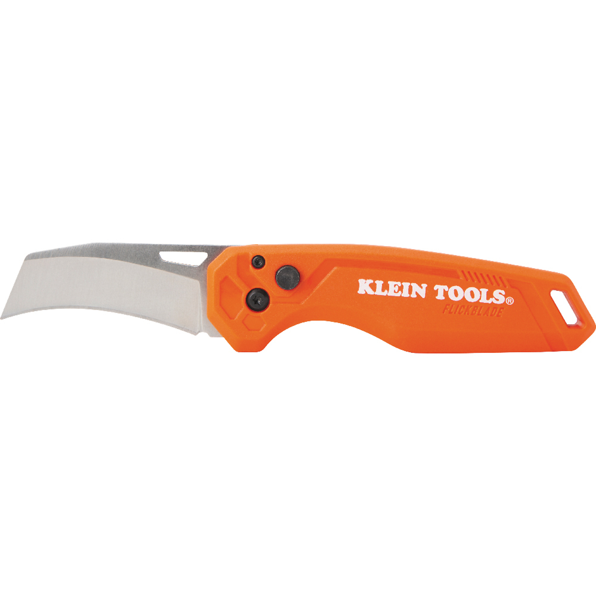 Klein Tools, FLICKBLADE Hawkbill Folding Pocket Knife, Blades (qty.) 1 Knives (qty.) 1 Folding, Model# 44321
