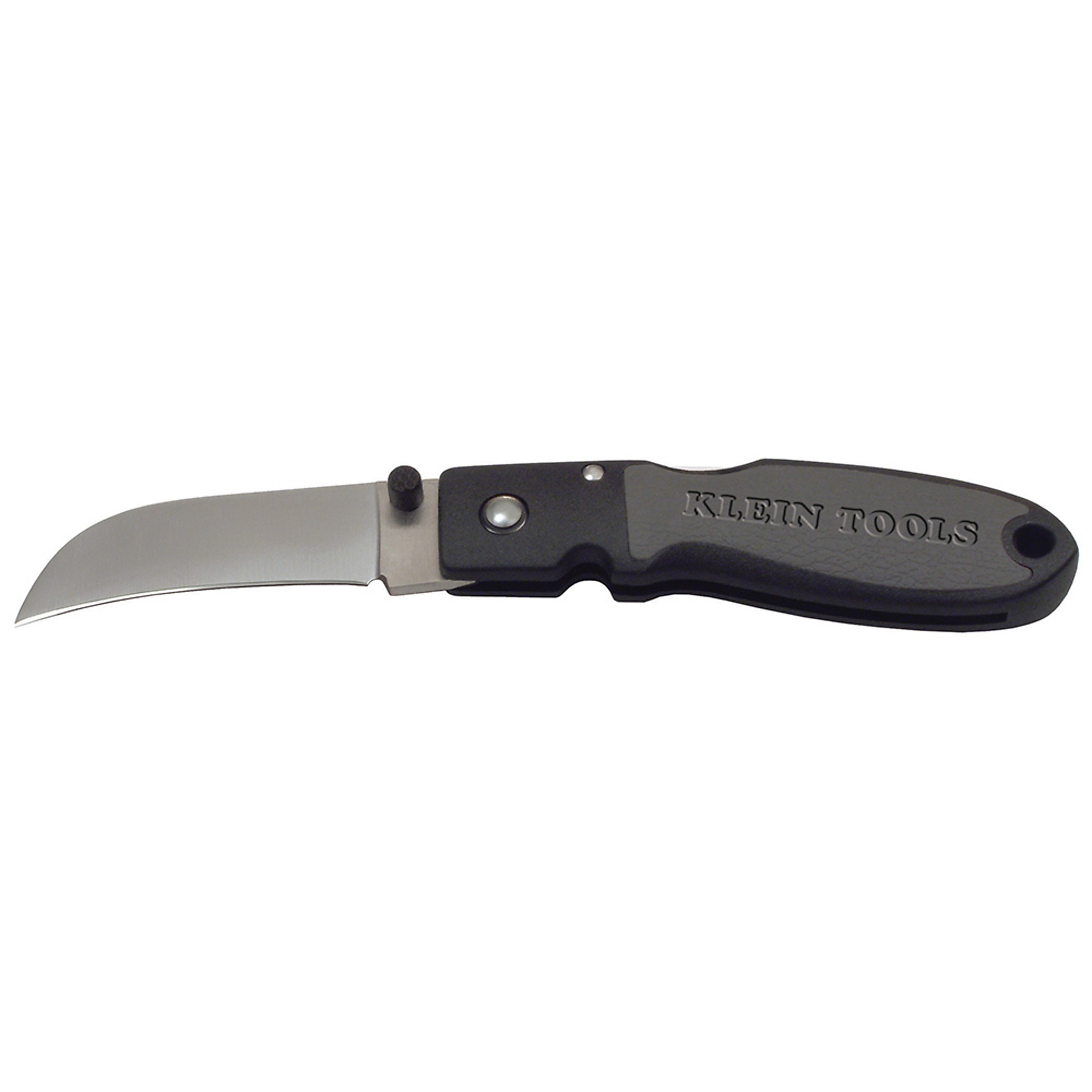 Klein Tools, Lightweight Lockback Knife 2-1/2in. Sheepfoot Bl, Blades (qty.) 1 Knives (qty.) 1 Folding, Model# 44004