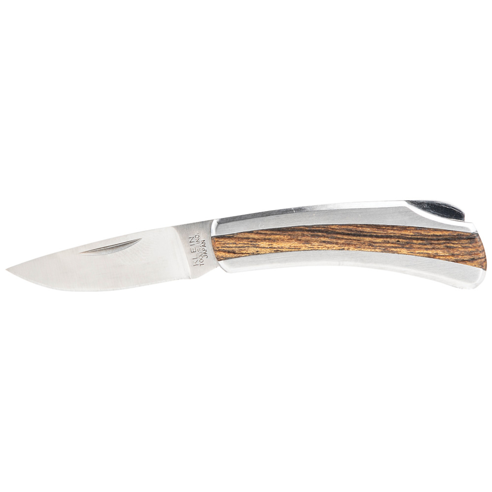 Klein Tools, Stainless Steel Pocket Knife 1-5/8in. Steel Blad, Blades (qty.) 1 Knives (qty.) 1 Folding, Model# 44032