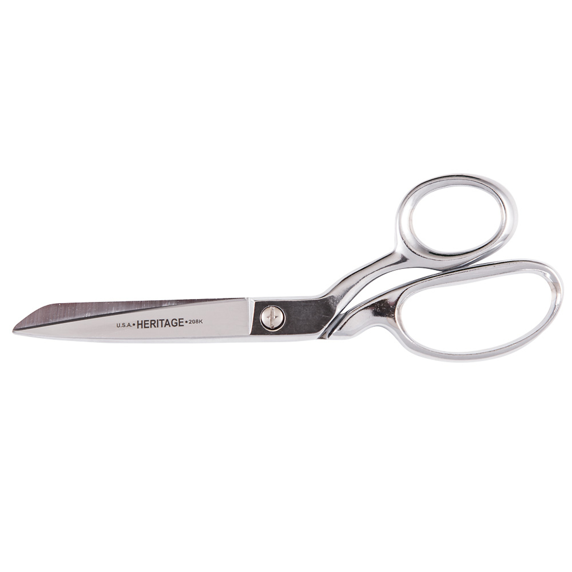Klein Tools, Bent Trimmer, Knife Edge, 8in., Blade Size 3.5 in, Tool Length 8.25 in, Model# 208K