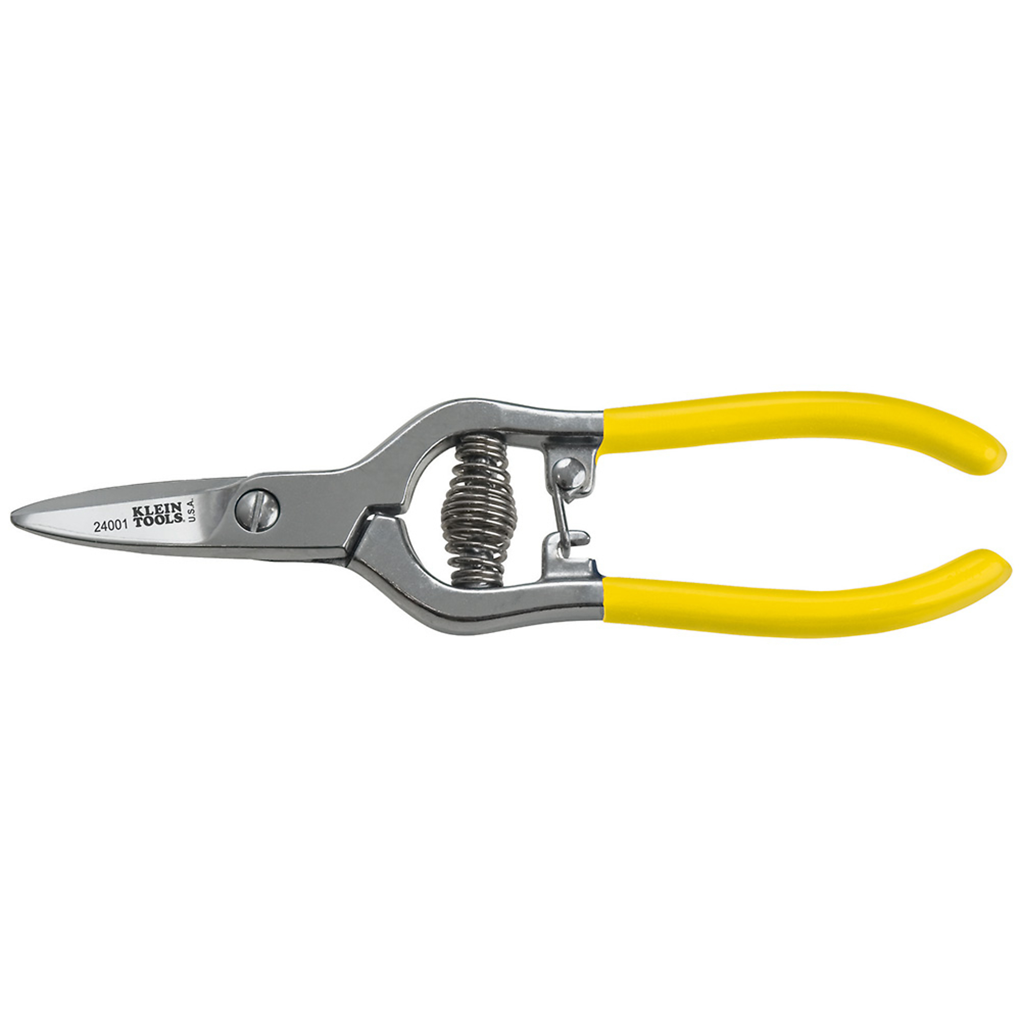 Klein Tools, Rapid Cutting Snip, Blade Size 1 in, Tool Length 6.6 in, Model# 24001