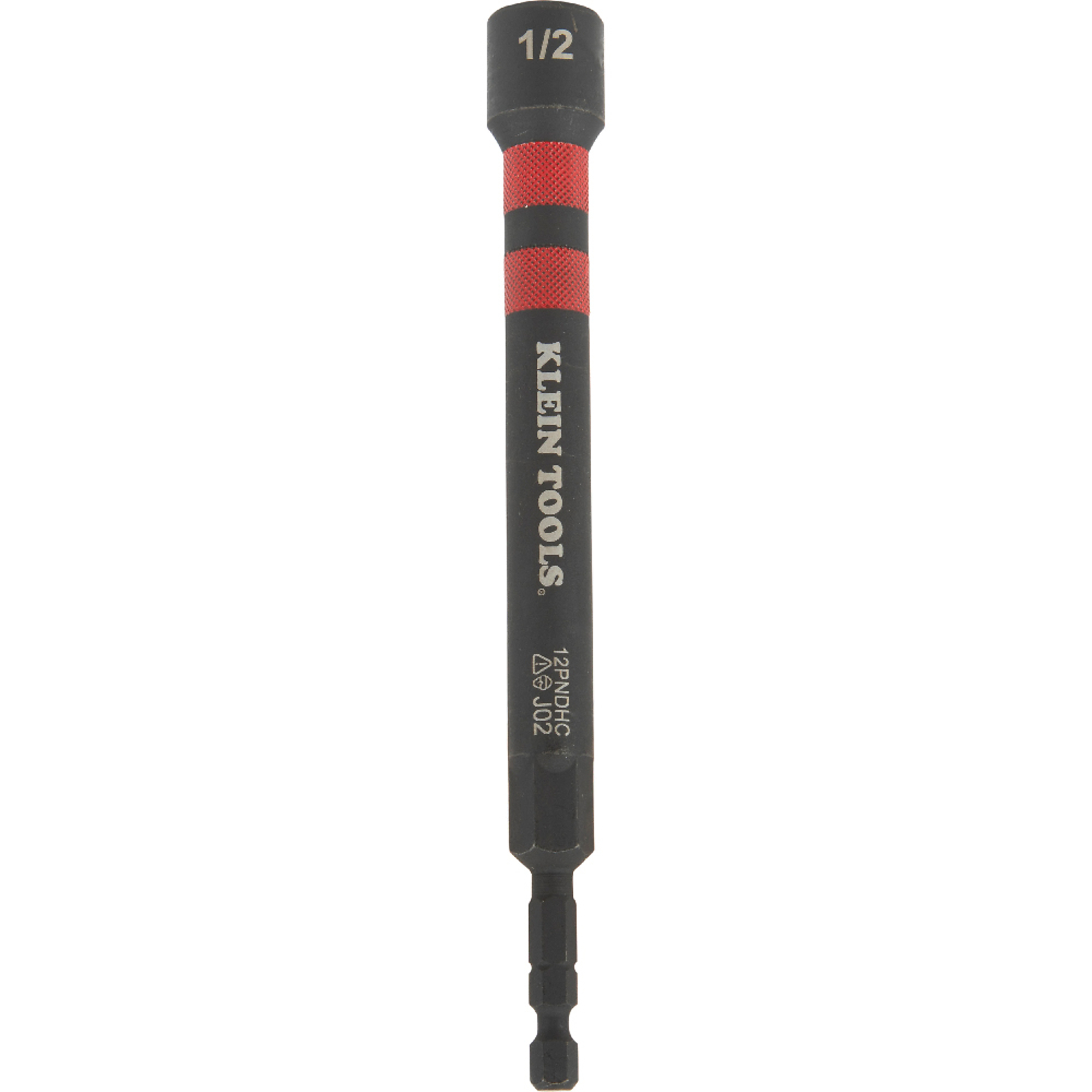 Klein Tools, 1/2in. Hollow Magnetic Color-Coded Power Nut Dri, Model# 12PNDHC
