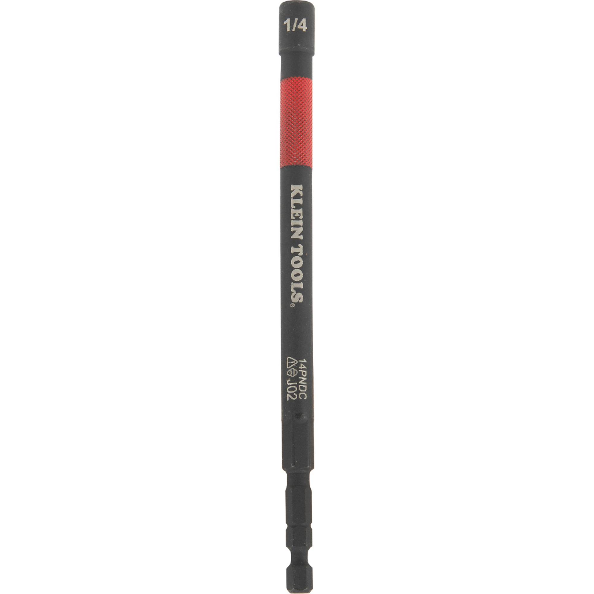 Klein Tools, 1/4in. Magnetic Color-Coded Power Nut Setter, Model# 14PNDC