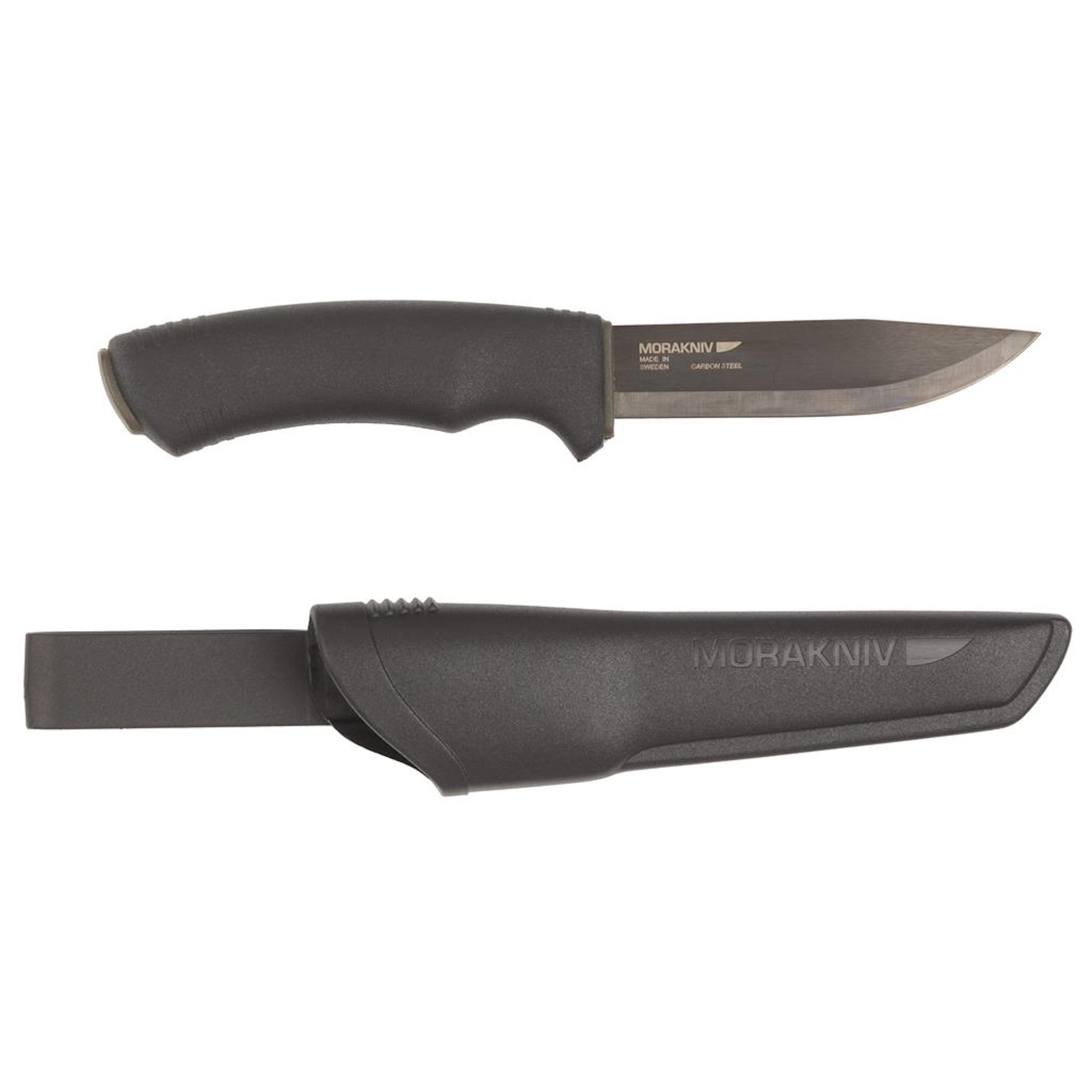 Morakniv 9.1in. Bushcraft Carbon Steel  Knife with 4.3in. Fixed Blade, Model# M-10791