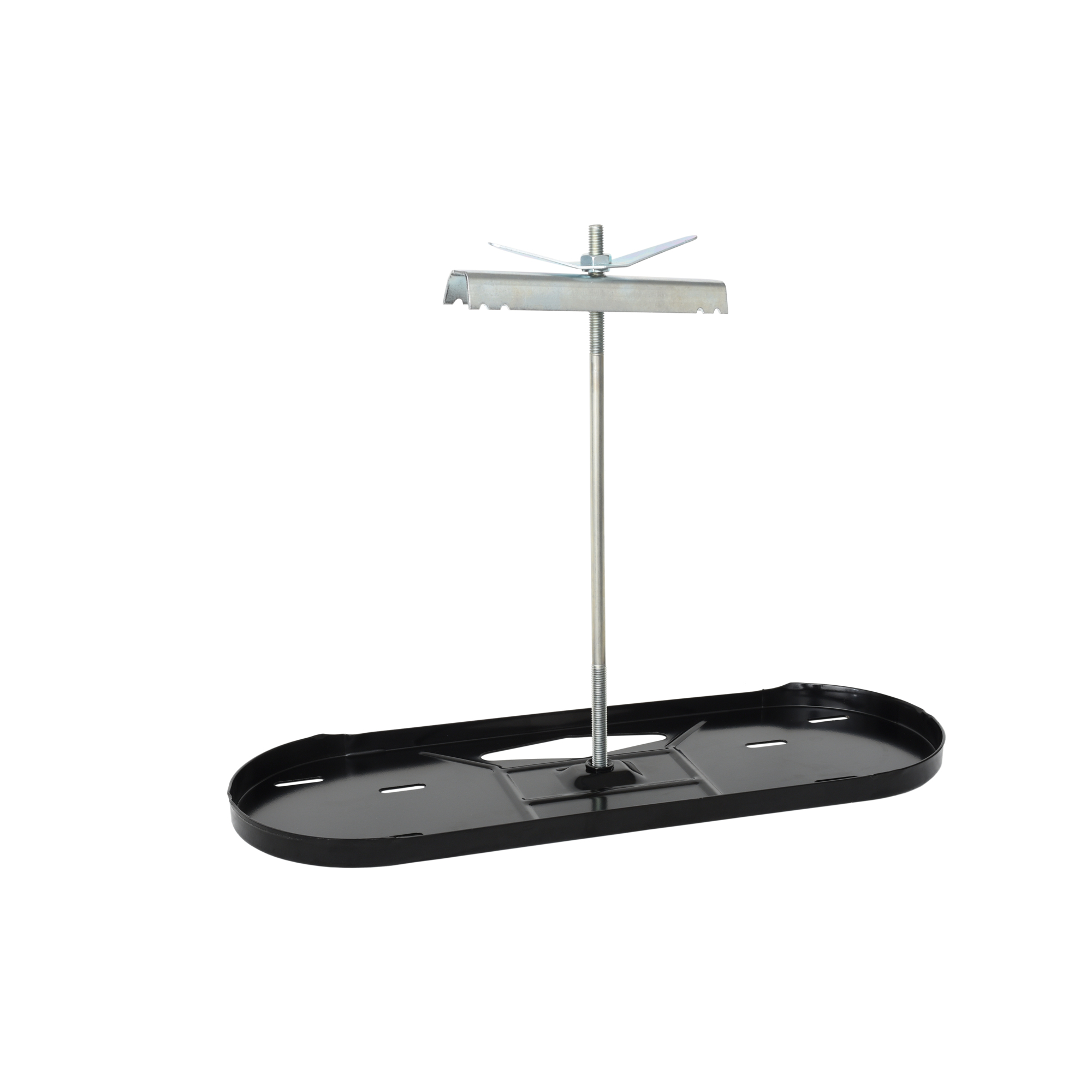 Flame King, Mount that Securly holds 2 - 20lb. Propane Tanks, Included (qty.) 1 Material Steel, Compatible With 20 lb propane tank, Model# KT20MNT