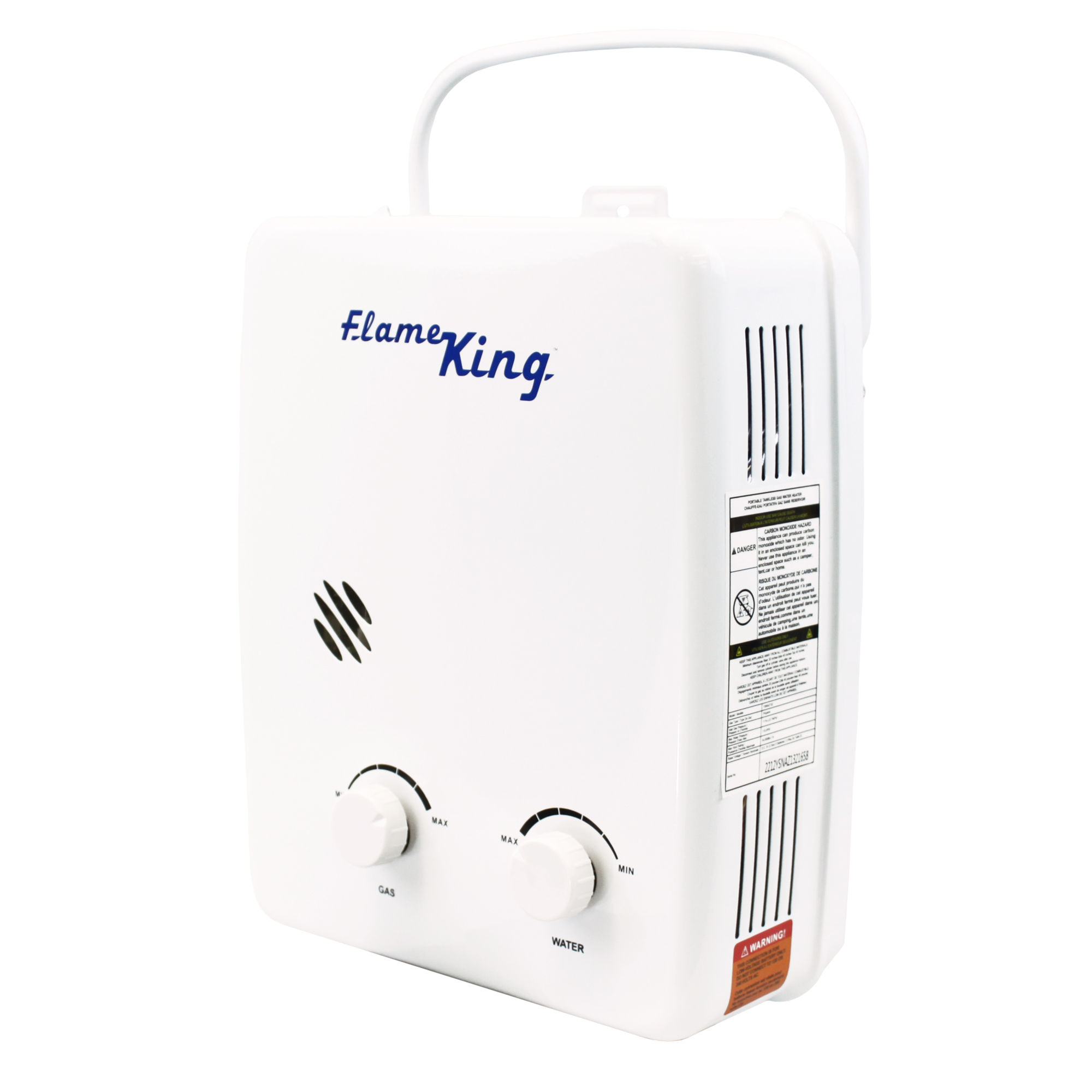 Flame King, Portable Tankless Water Heater, Capacity 1.32 Gal, Model# YSNAZ132