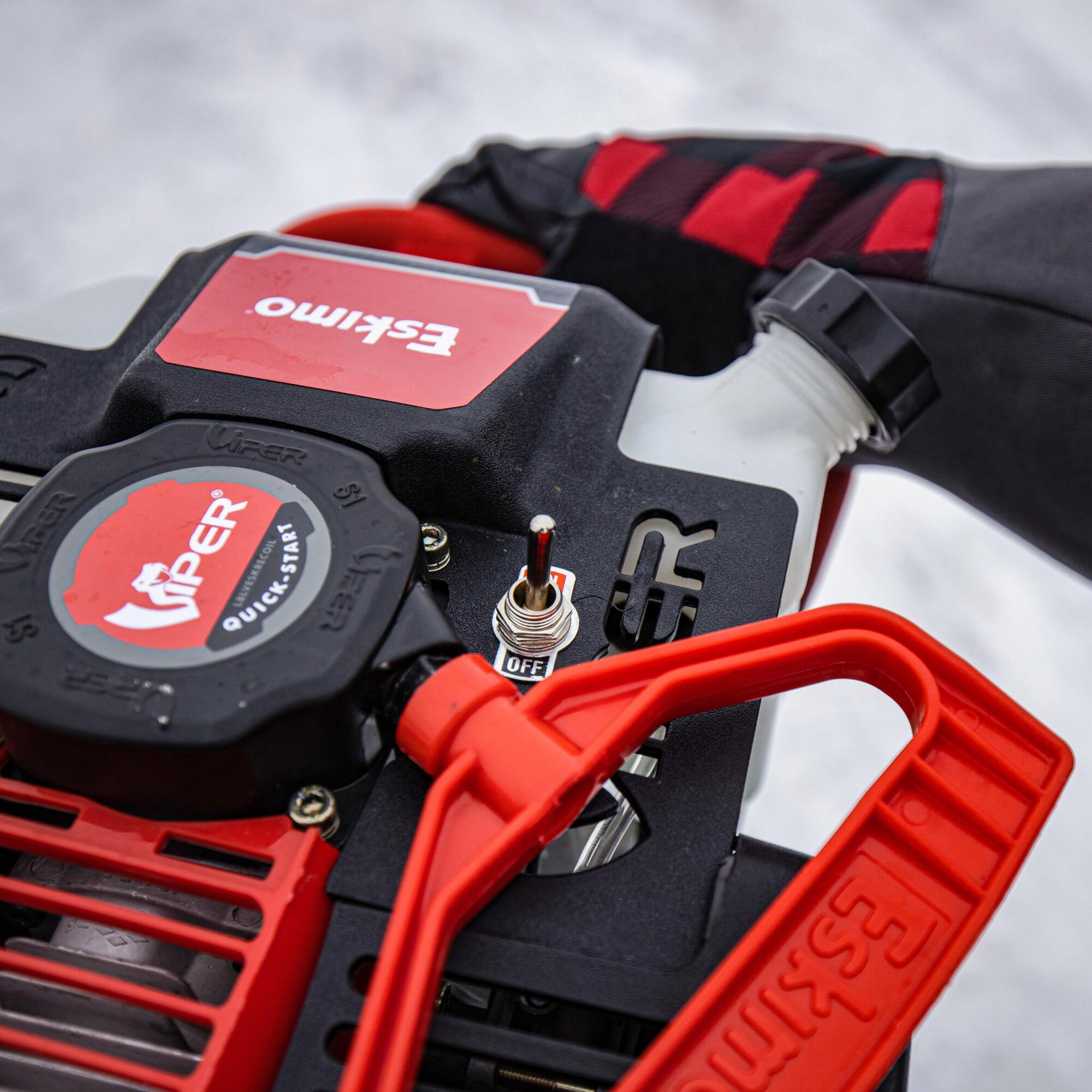 Eskimo, M43 Mako Gas Ice Auger, 43cc 2-Cycle Viper, Model