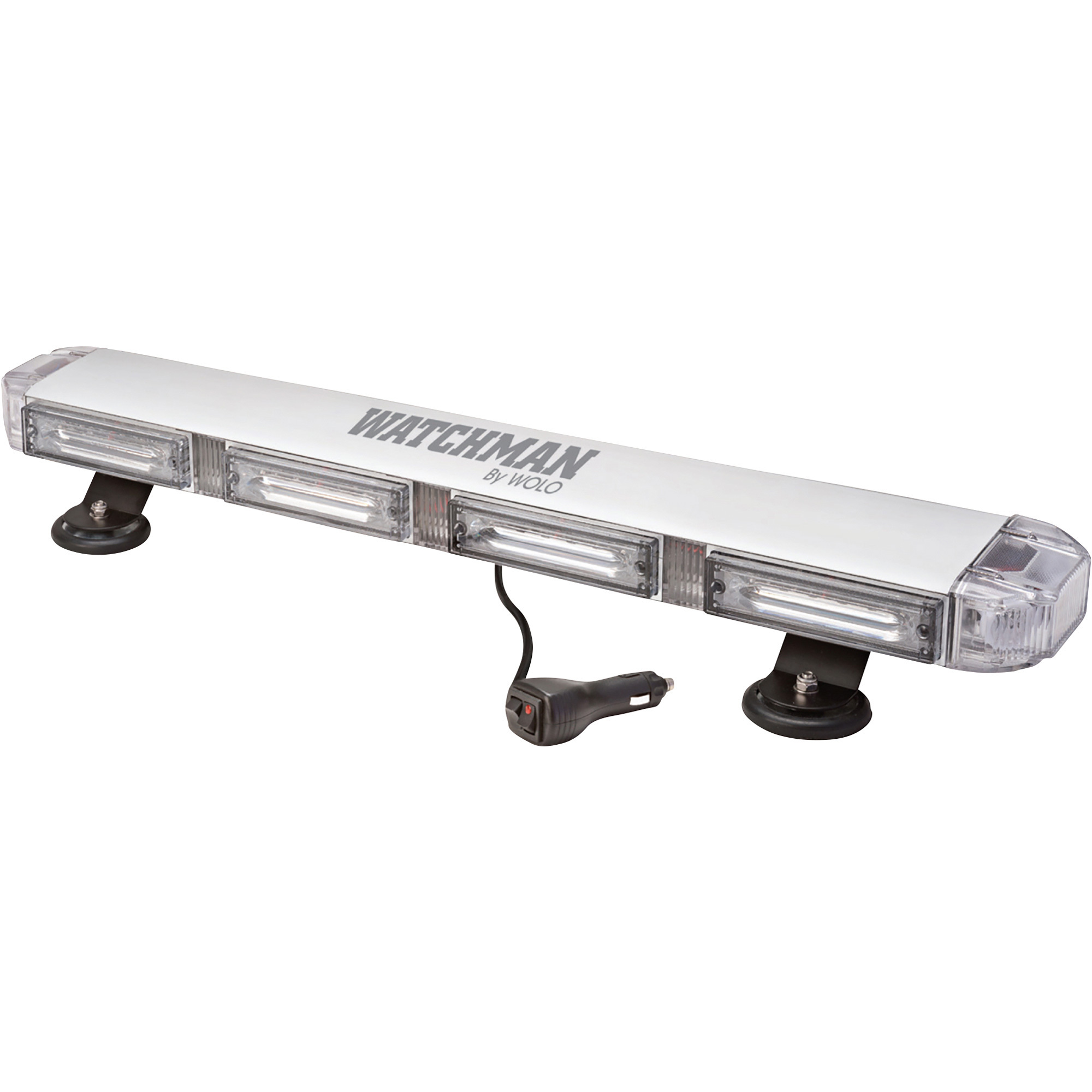Wolo Watchman 24in. Slim Line LED Light Bar, Clear Lens/Amber LEDs ...