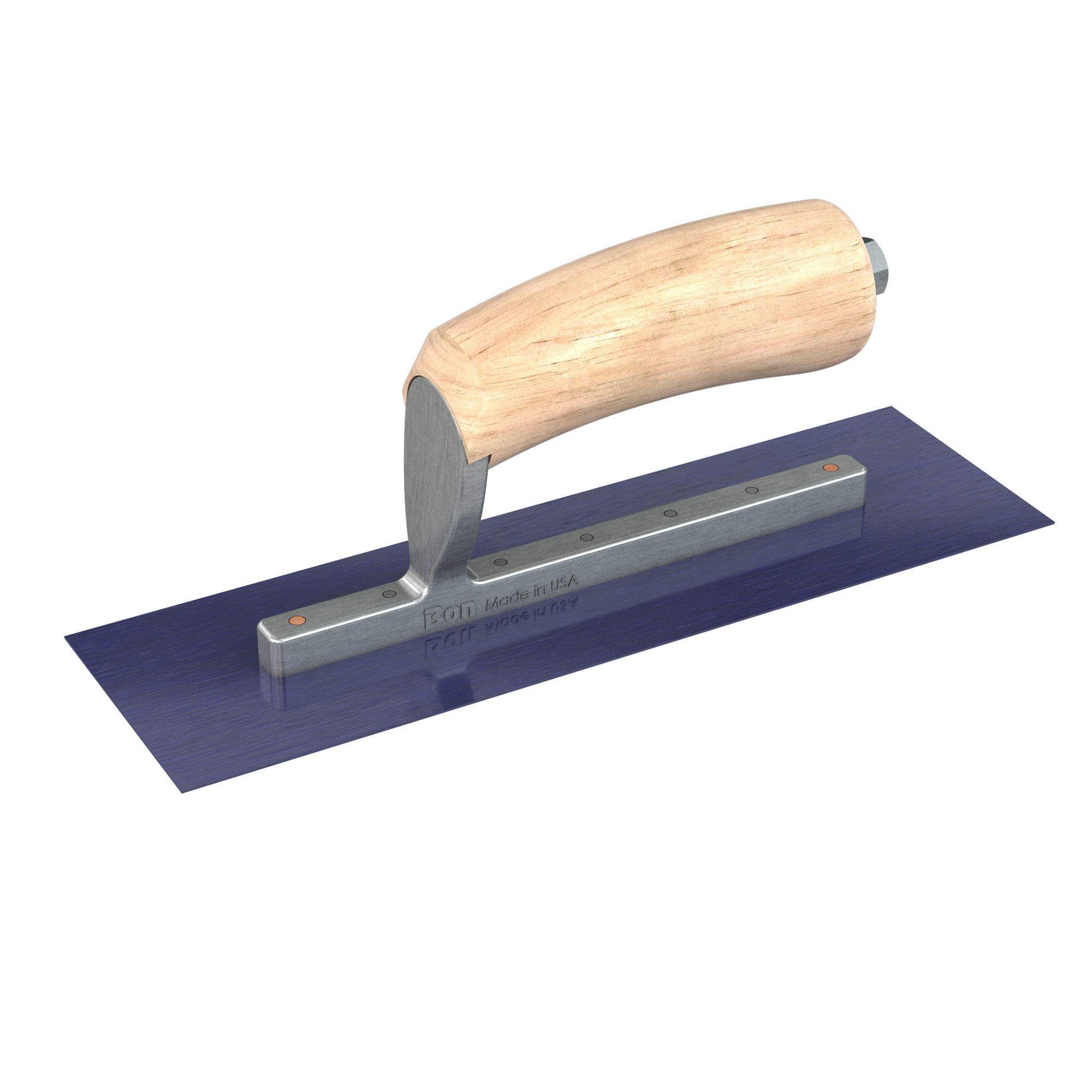 Bon Steel City, Finish Trowel - Sq. - Bs - 10-1/2in.esx 3 - Wd, Blade Material Blue Steel, Blade Length 10.5 in, Blade Width 3 in, Model# 66-173