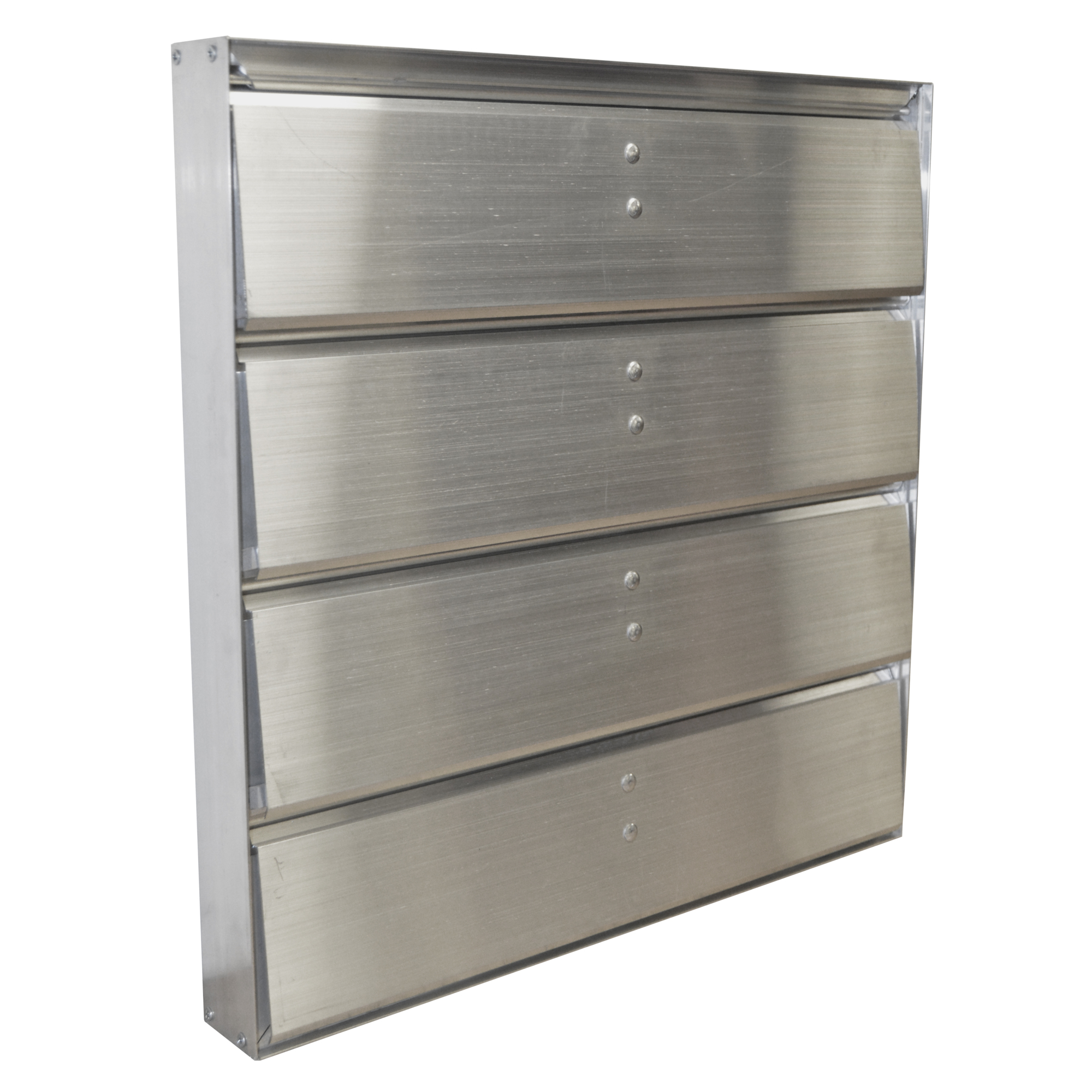 Canarm, Canarm Back Draft Damper, Material Aluminum, Height 3 in, Width 19 in, Model# 9301004