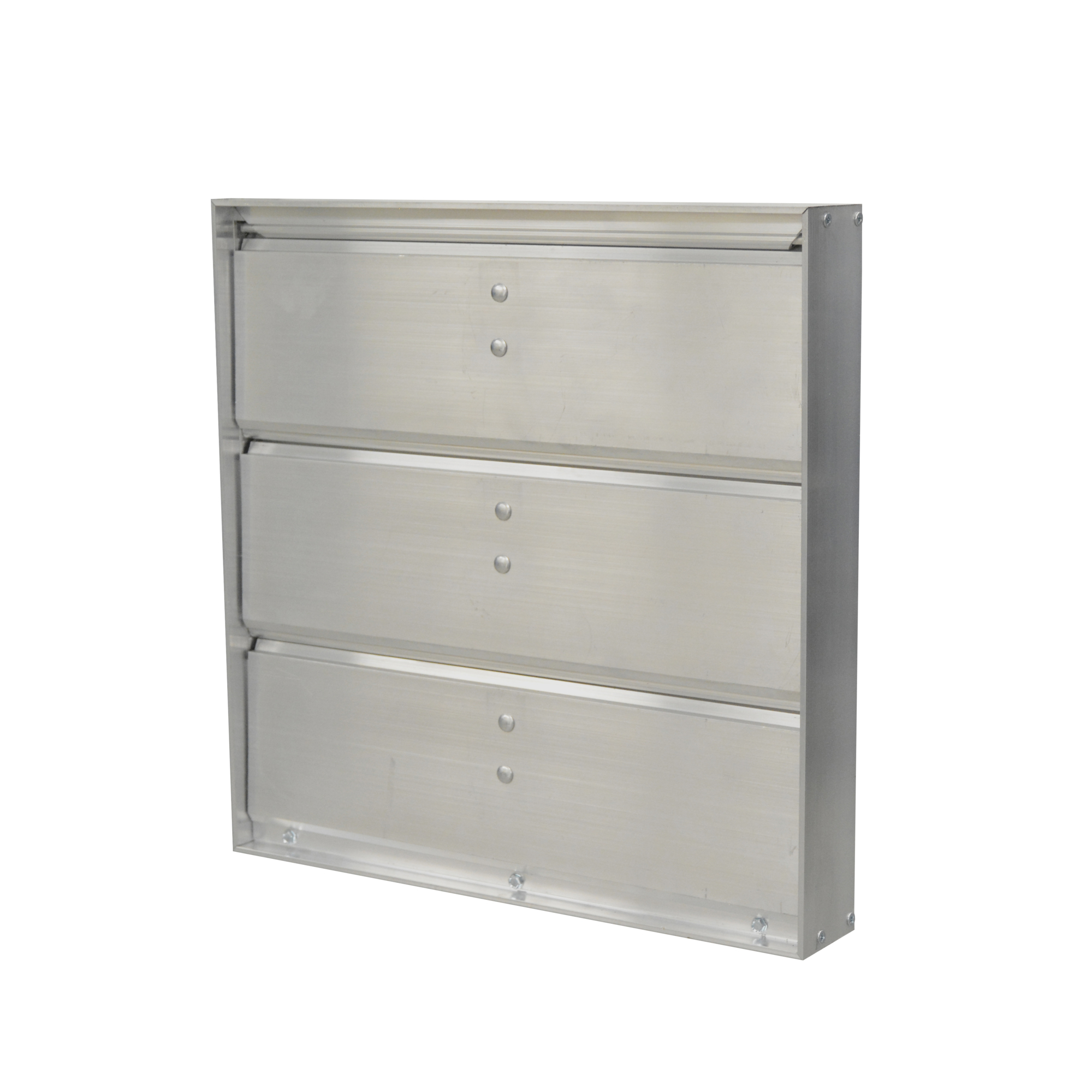 Canarm, Canarm Back Draft Damper, Material Aluminum, Height 3 in, Width 14 in, Model# 9301002