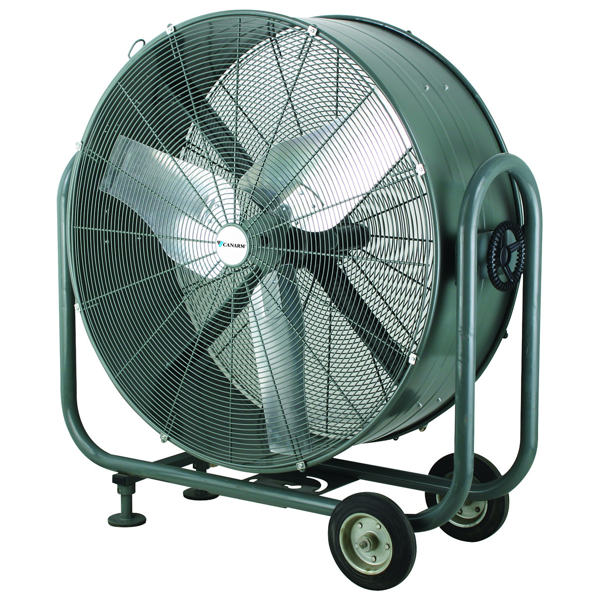 Canarm, 36in. Portable Drum Fan, Fan Type Workstation, Fan Diameter 36 in, Air Delivery 18564 cfm, Model# HVR36
