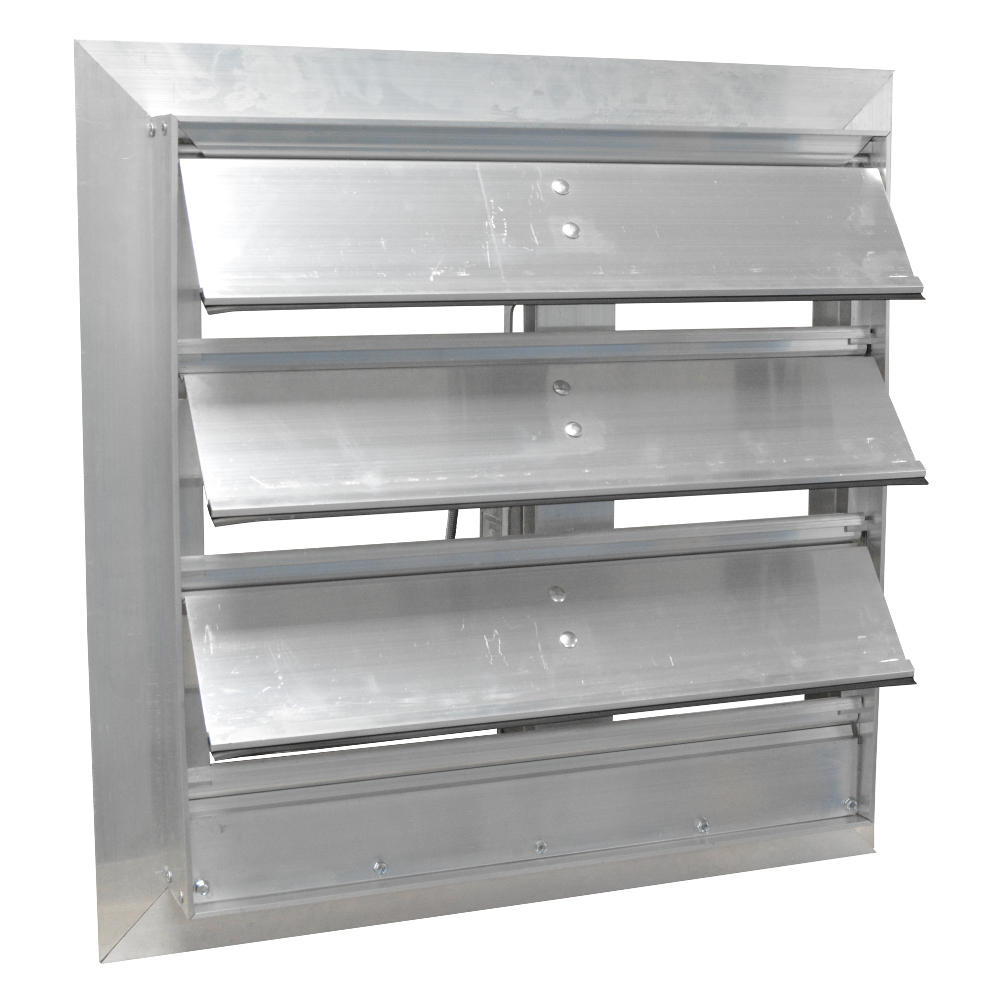 Canarm, Canarm Motorized Damper, Material Aluminum, Height 8 in, Width 20 in, Model# SX3216X16