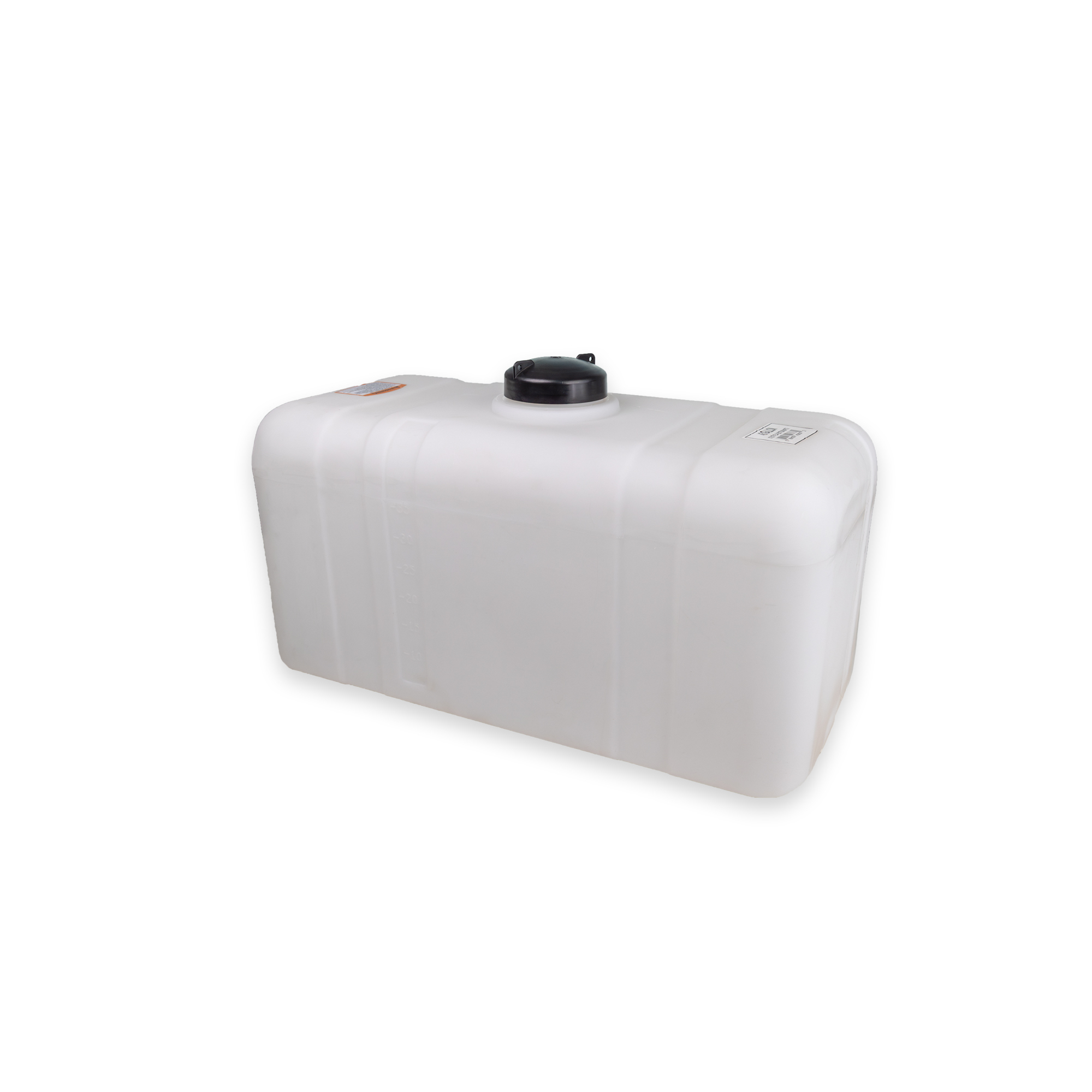 Norwesco, 26 Gallon Flat Bottom Utility Tank, Max. Capacity 26 Gal, Max. PSI 0 Material Polyethylene, Model# 43835-DS