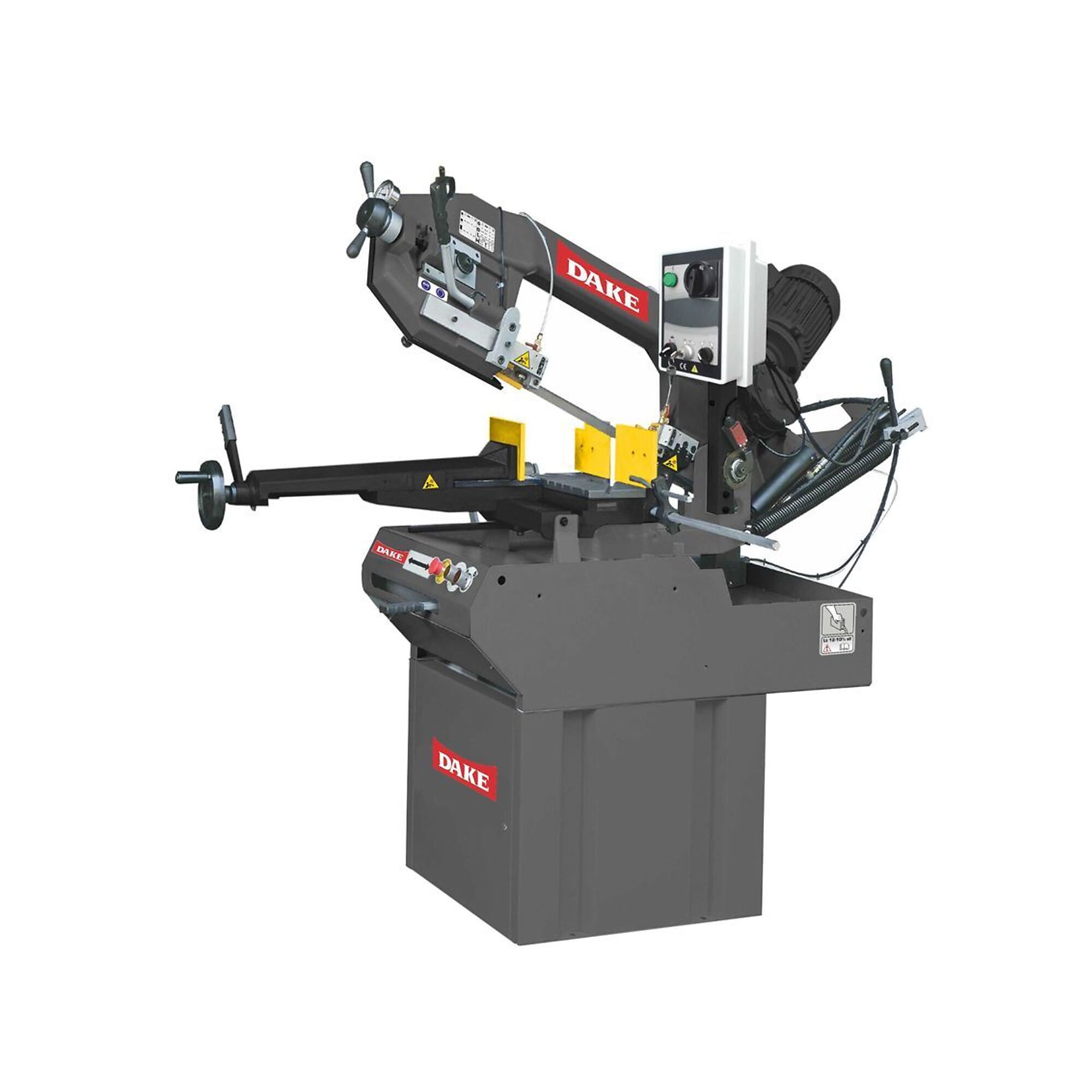 Dake, 10in. Dual Miter Bandsaw, Hydraulic Feed, 220v 3ph, Model# SE-10 DM